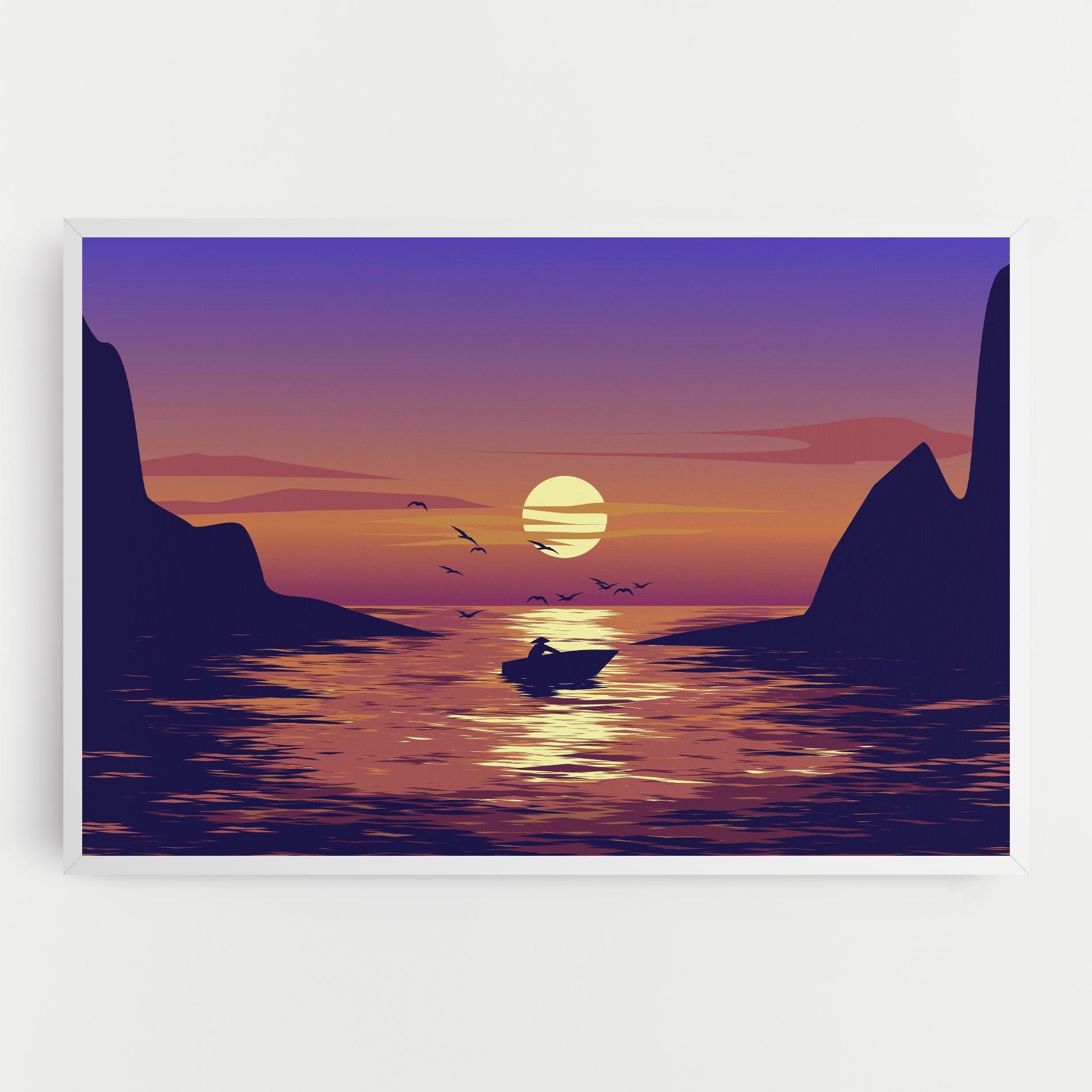 Sunset Scenery View mockup 0