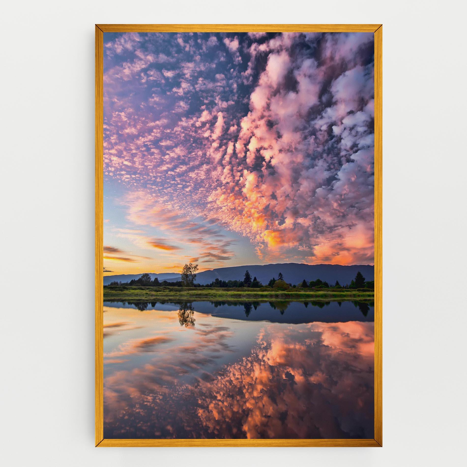 Картина на платно Beautiful Sky mockup 0
