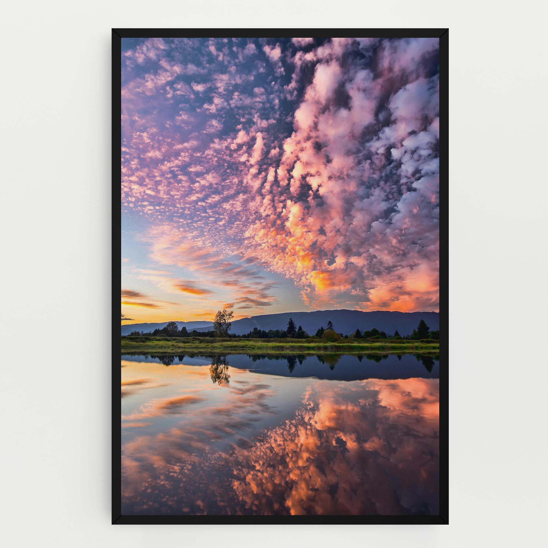 Картина на платно Beautiful Sky mockup 0