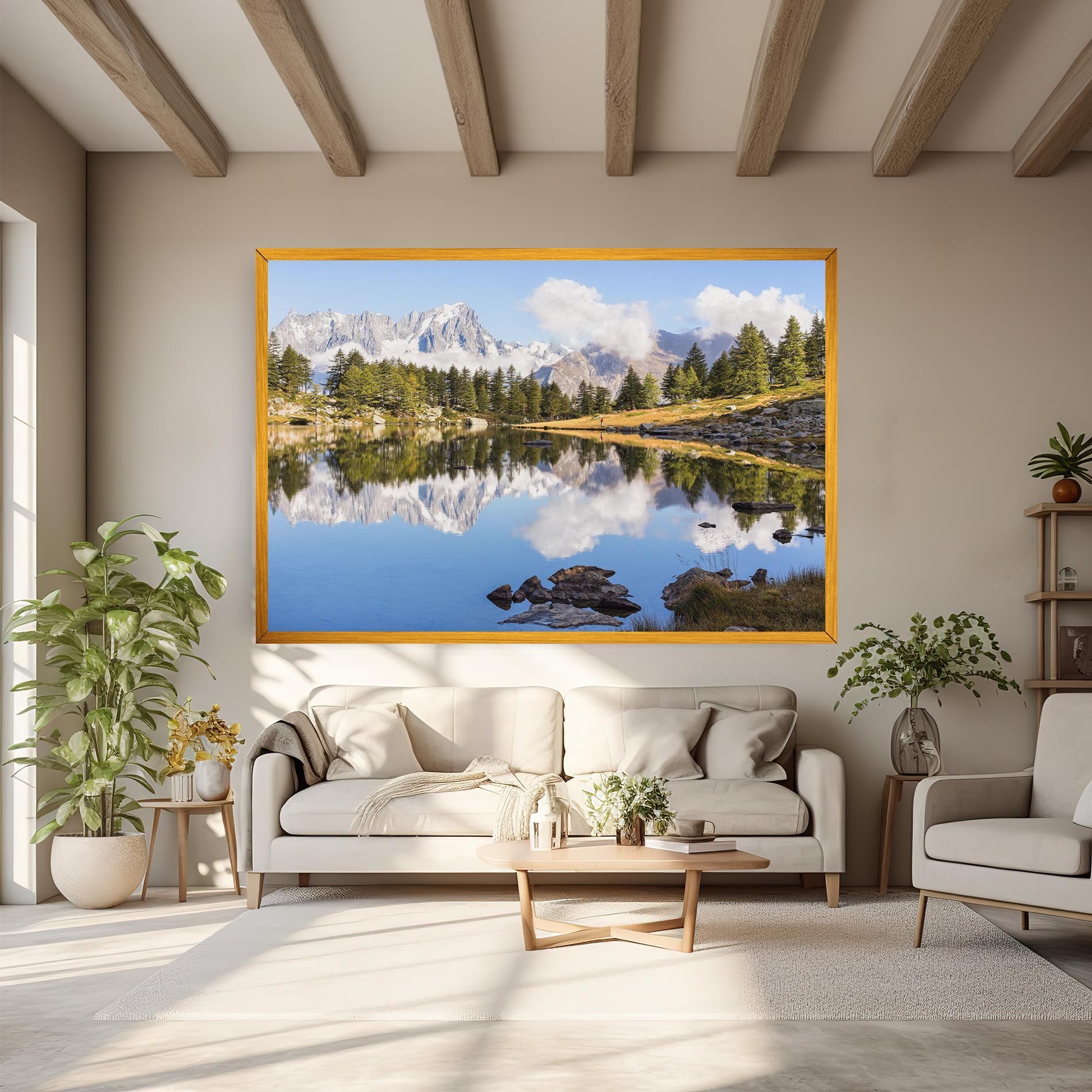 Mountain Reflection mockup 6