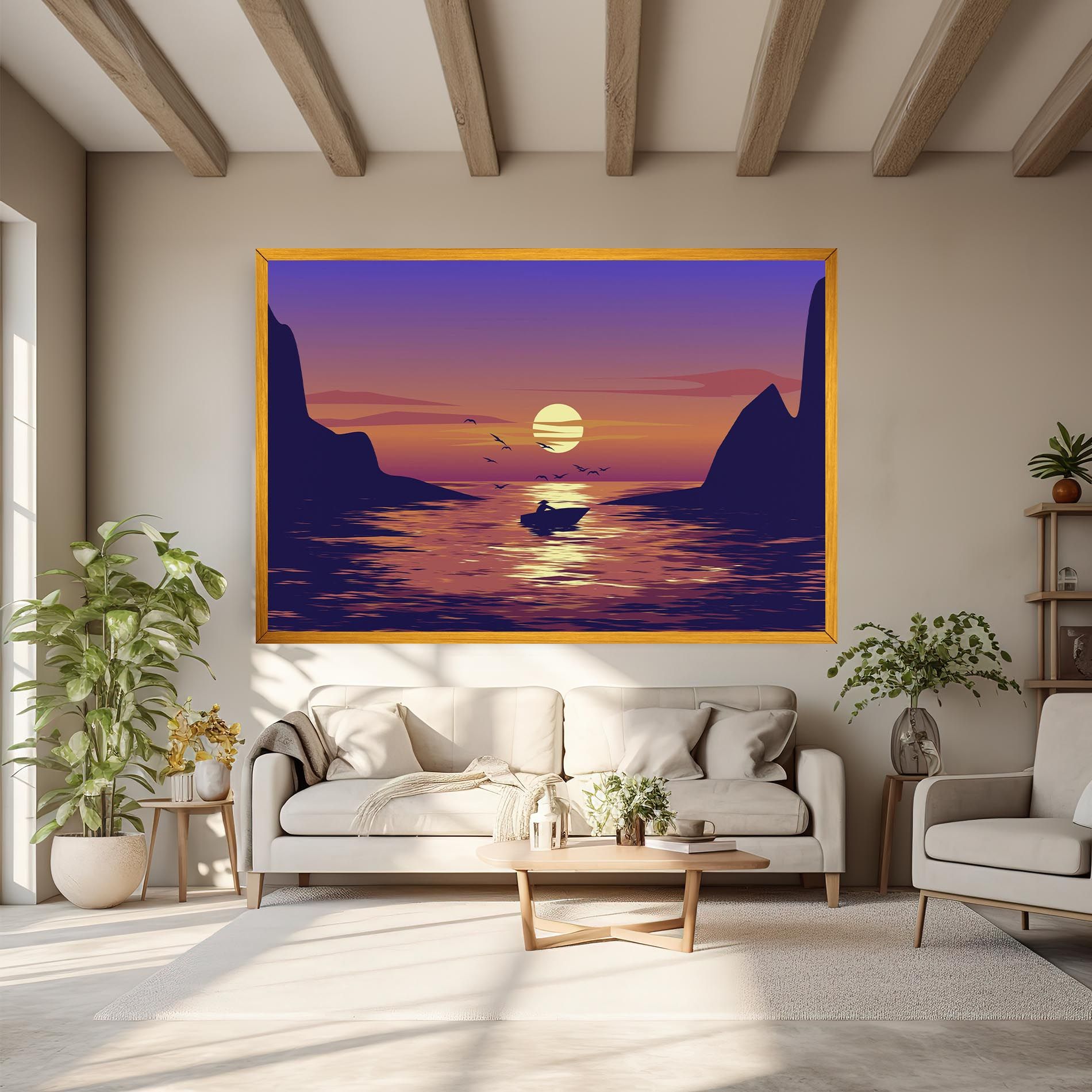 Sunset Scenery View mockup 6