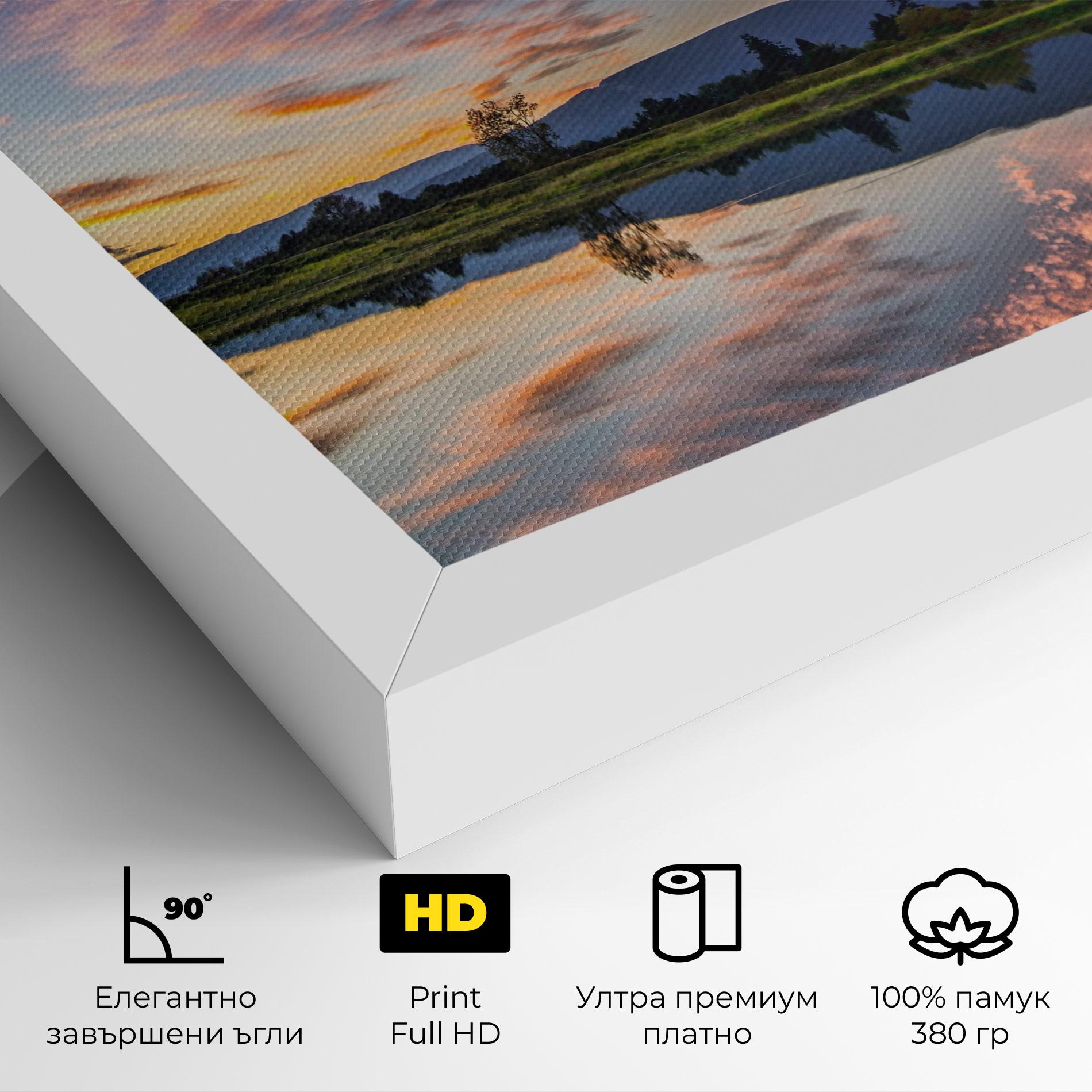 Картина на платно Beautiful Sky mockup 4
