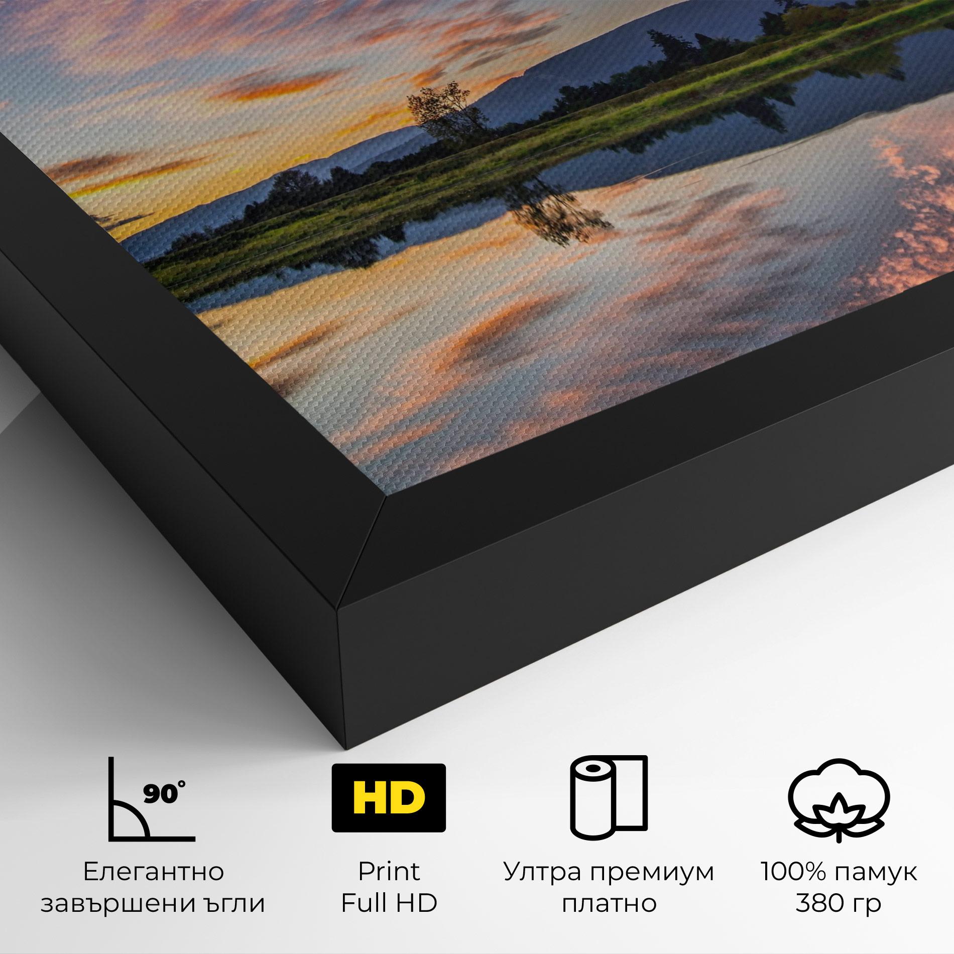 Картина на платно Beautiful Sky mockup 4
