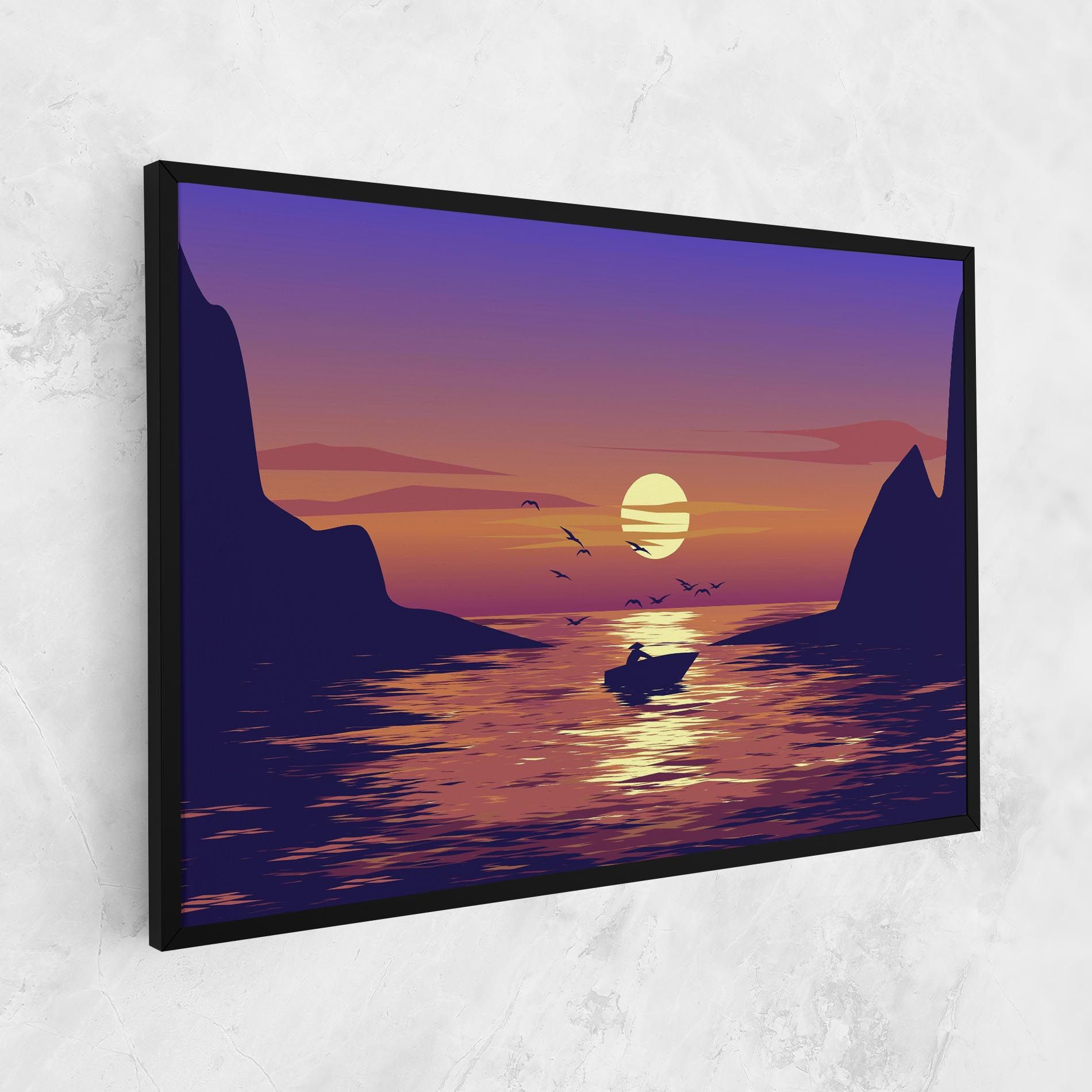 Sunset Scenery View mockup 1
