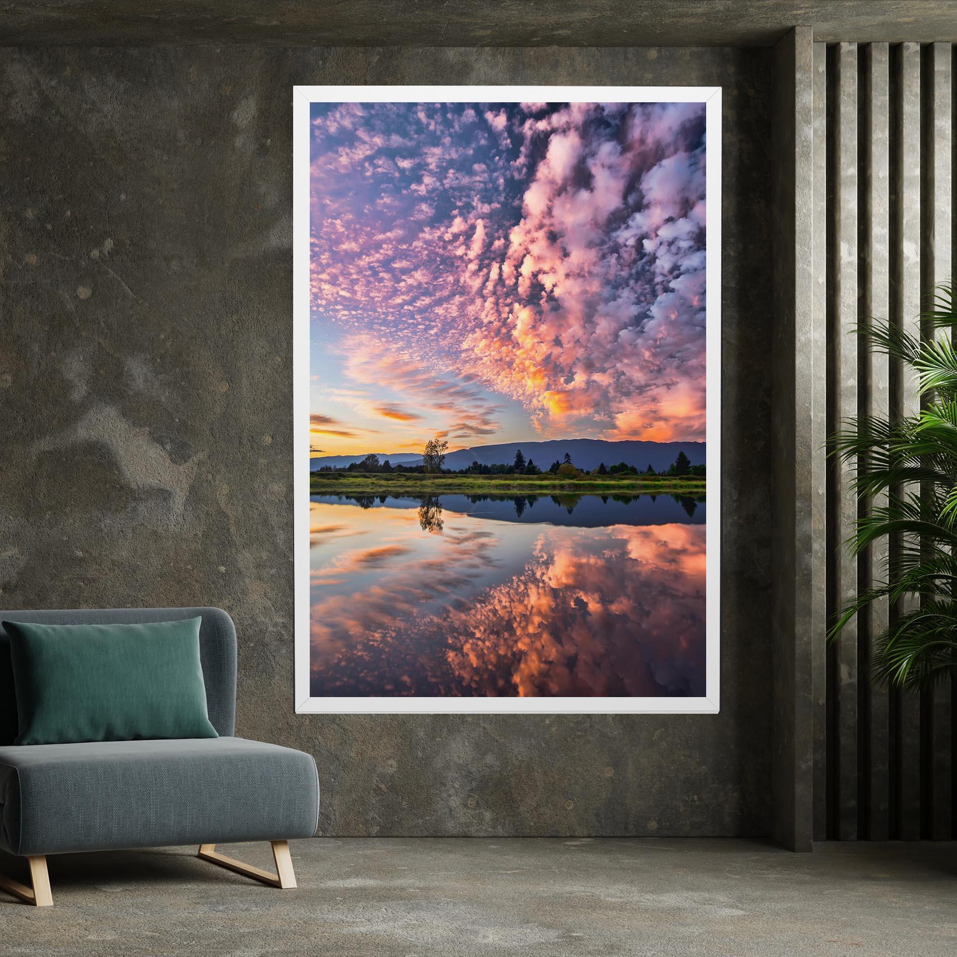 Картина на платно Beautiful Sky mockup 7