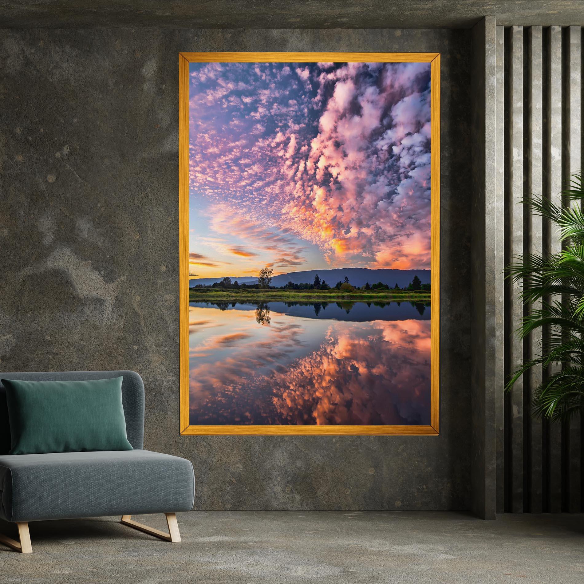 Картина на платно Beautiful Sky mockup 7