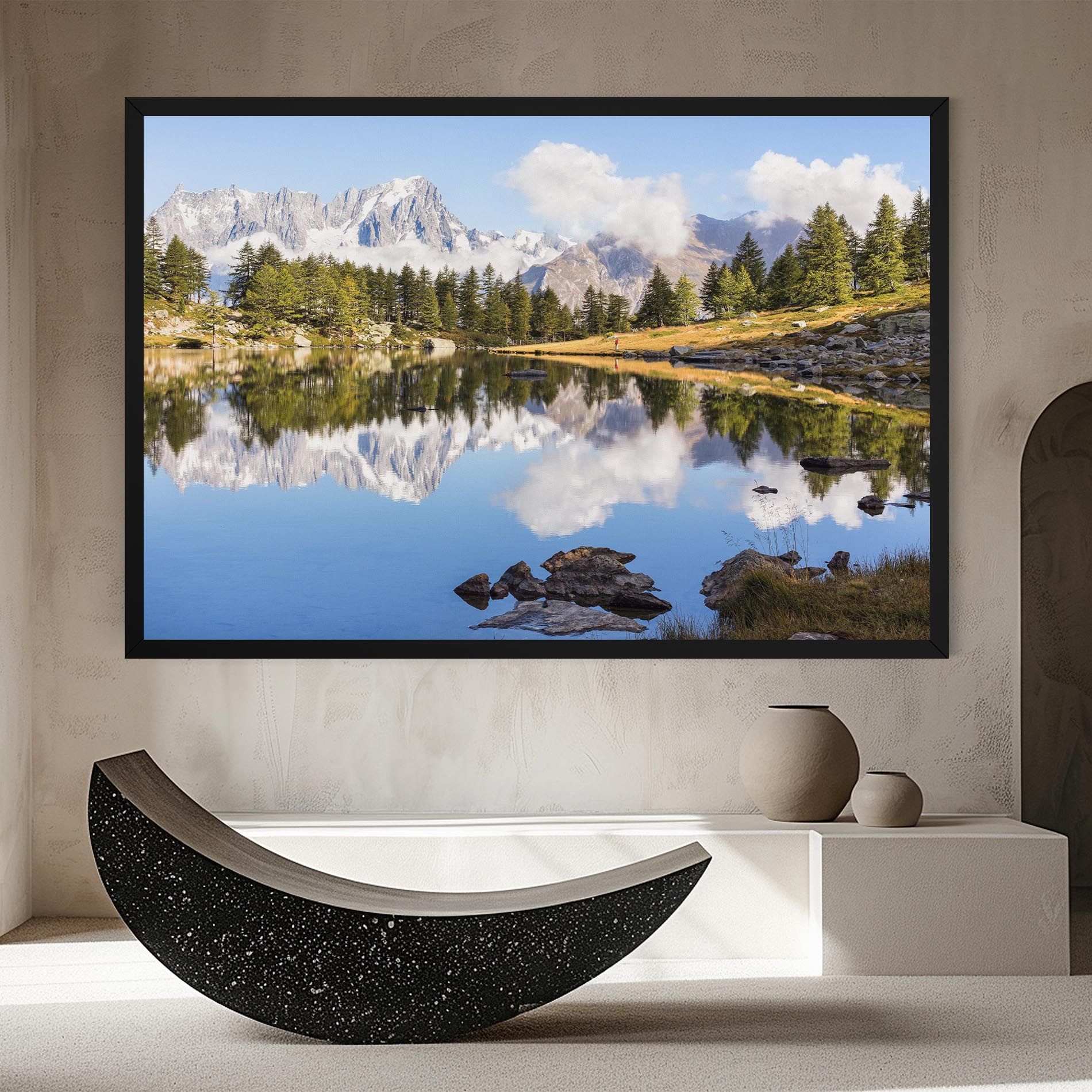 Mountain Reflection mockup 8