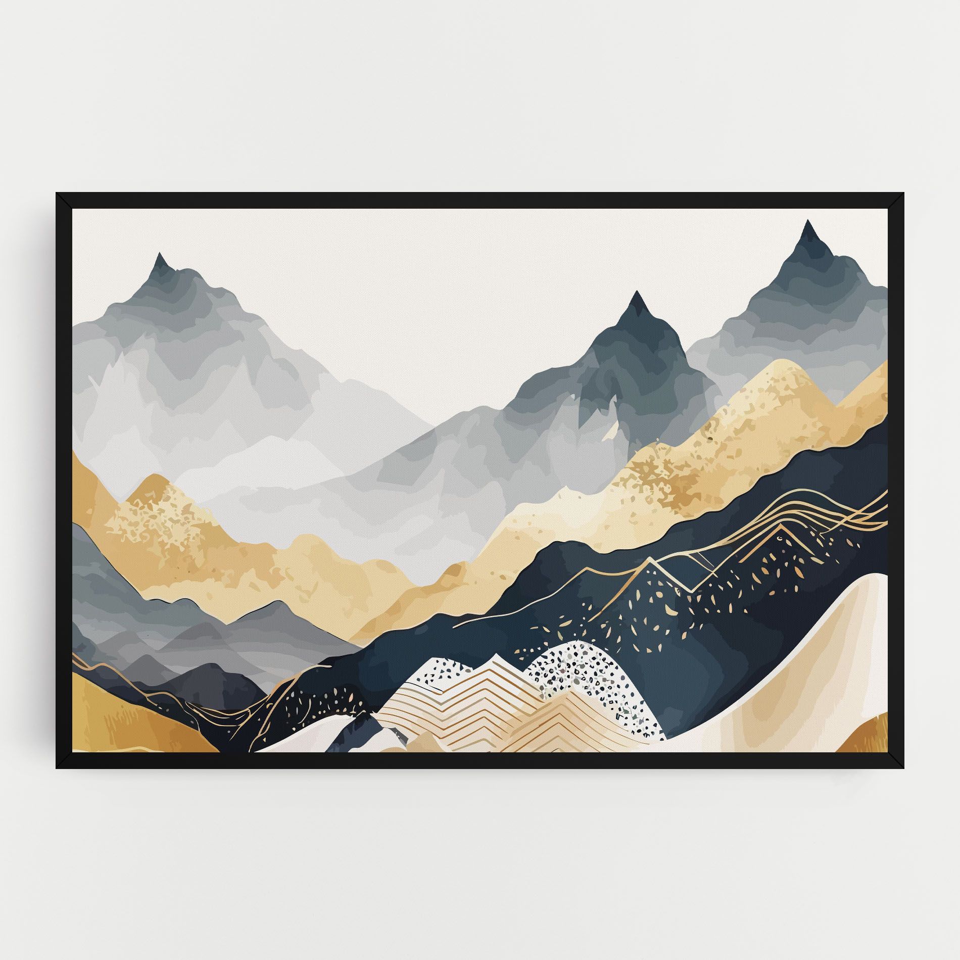 Blue Gold Mountain mockup 0