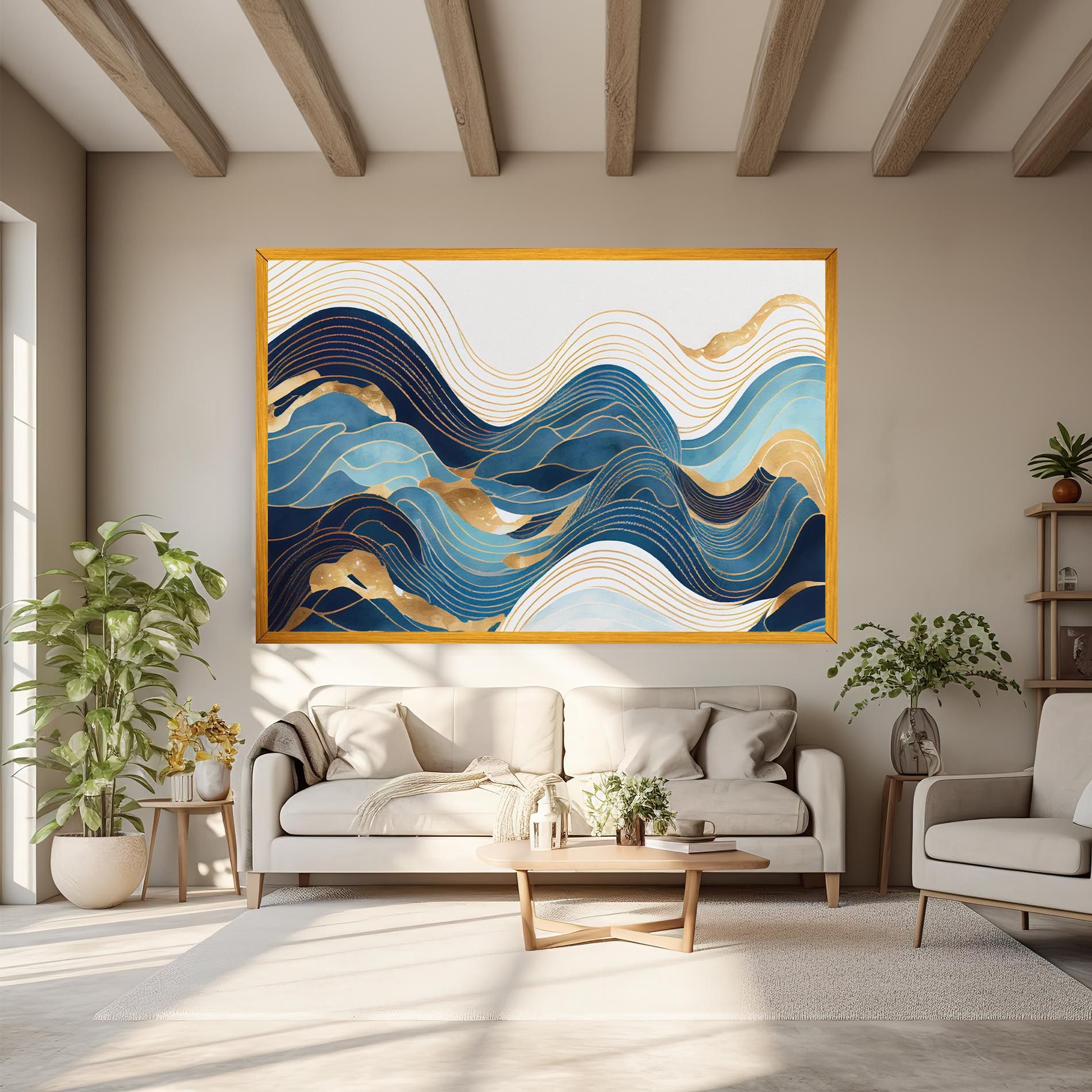 Blue Wave Mountain mockup 6