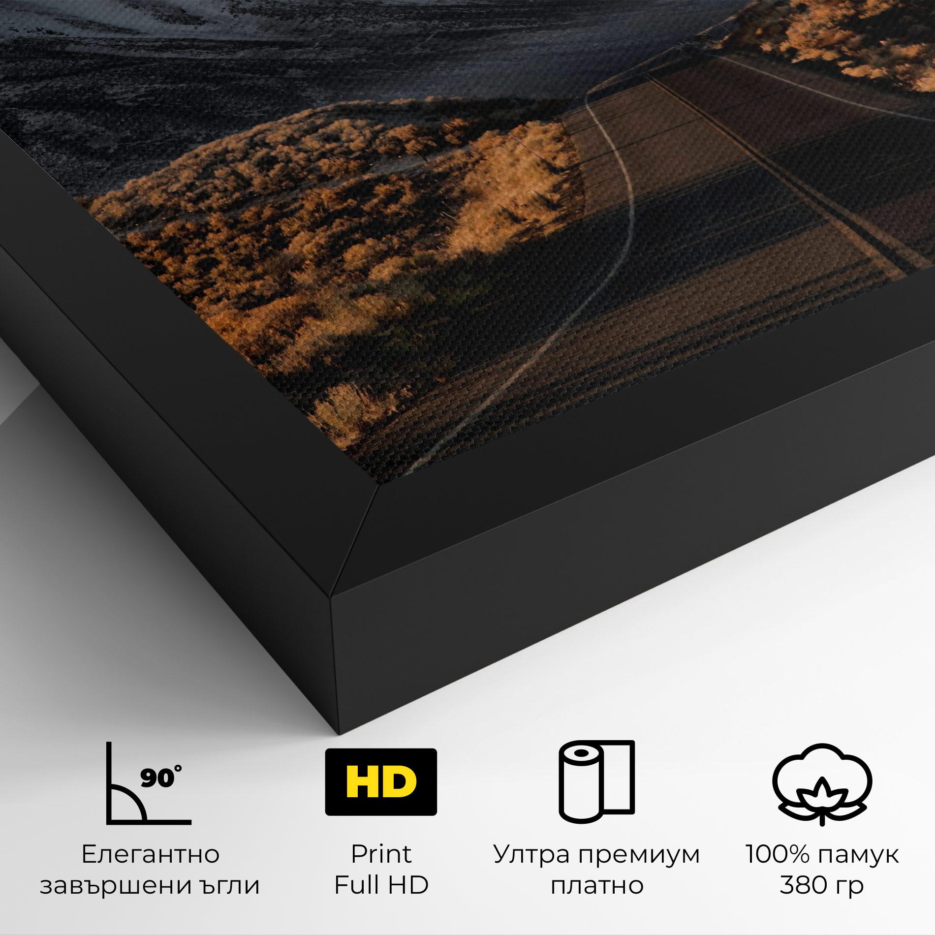 Картина на платно Nice Mountain Road mockup 4