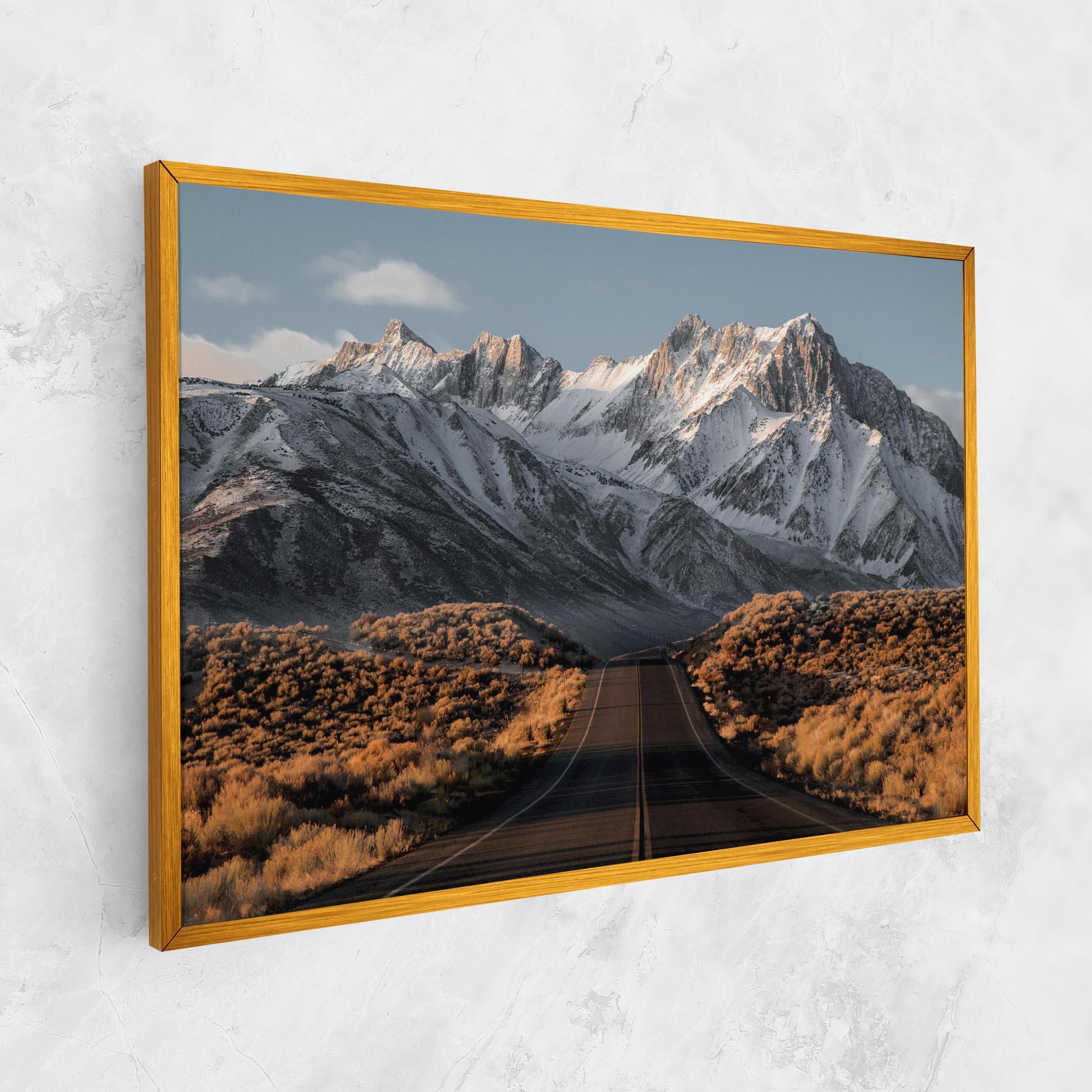 Картина на платно Nice Mountain Road mockup 1