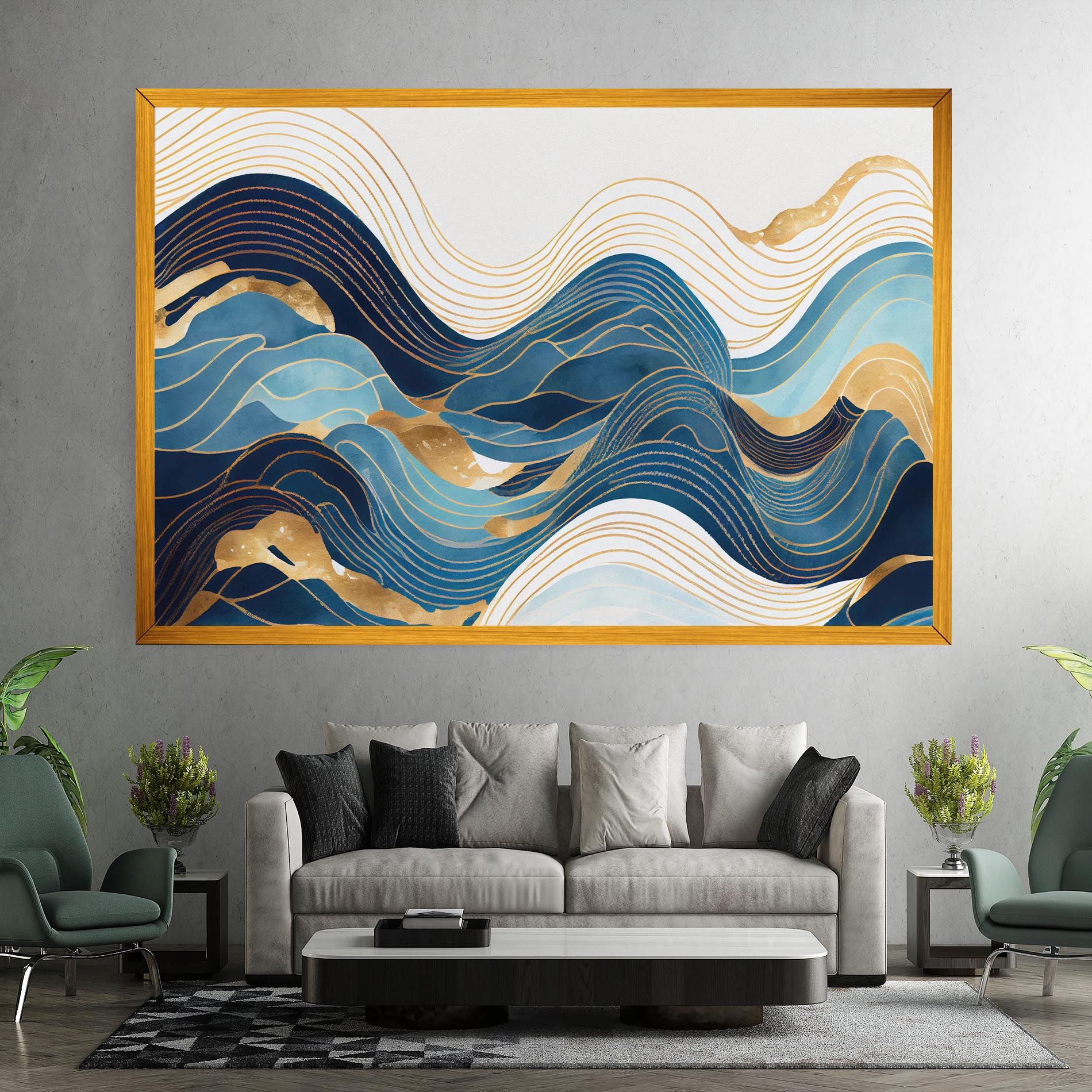 Blue Wave Mountain mockup 7