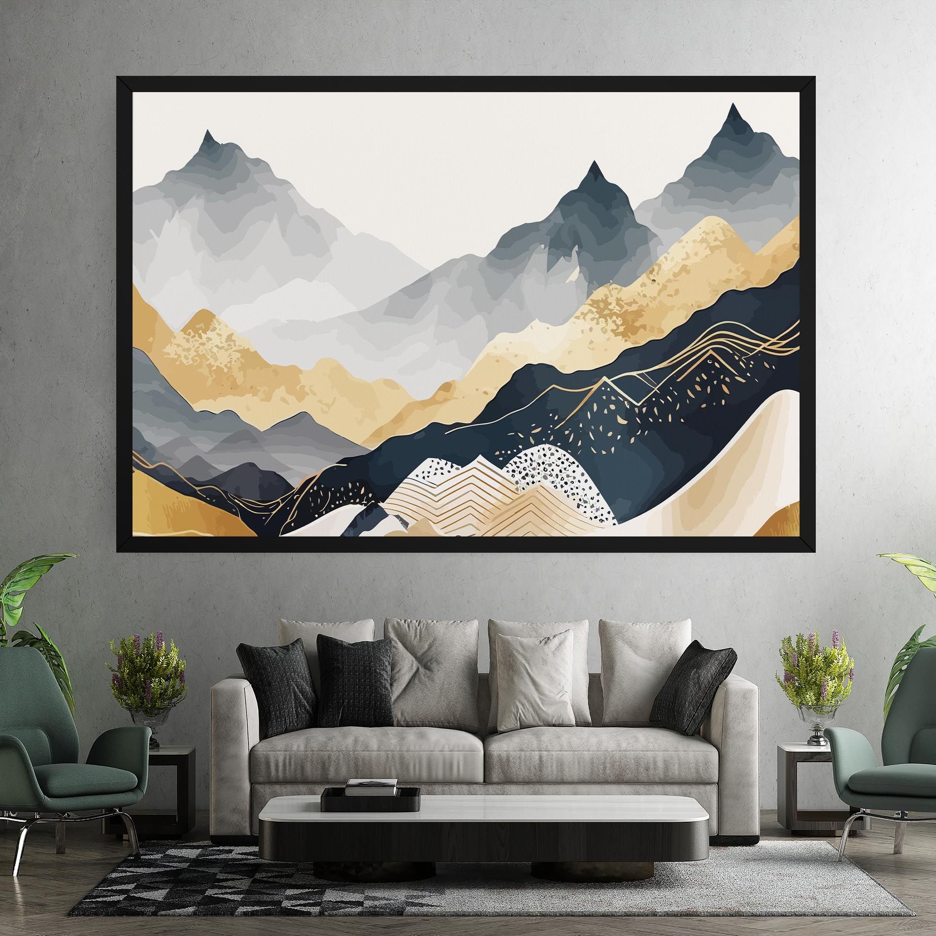 Blue Gold Mountain mockup 7