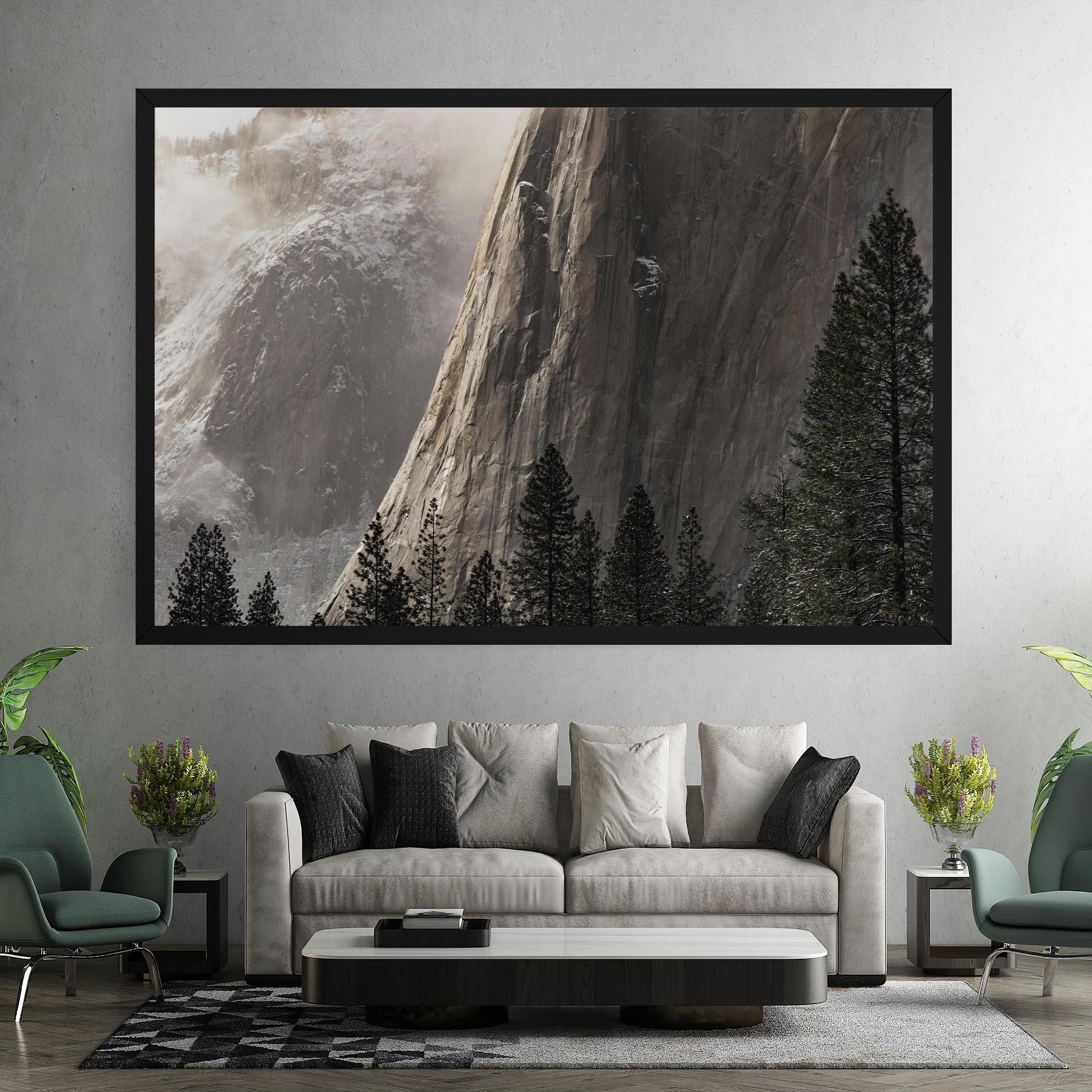 Картина на платно Green Tree Mountain mockup 7