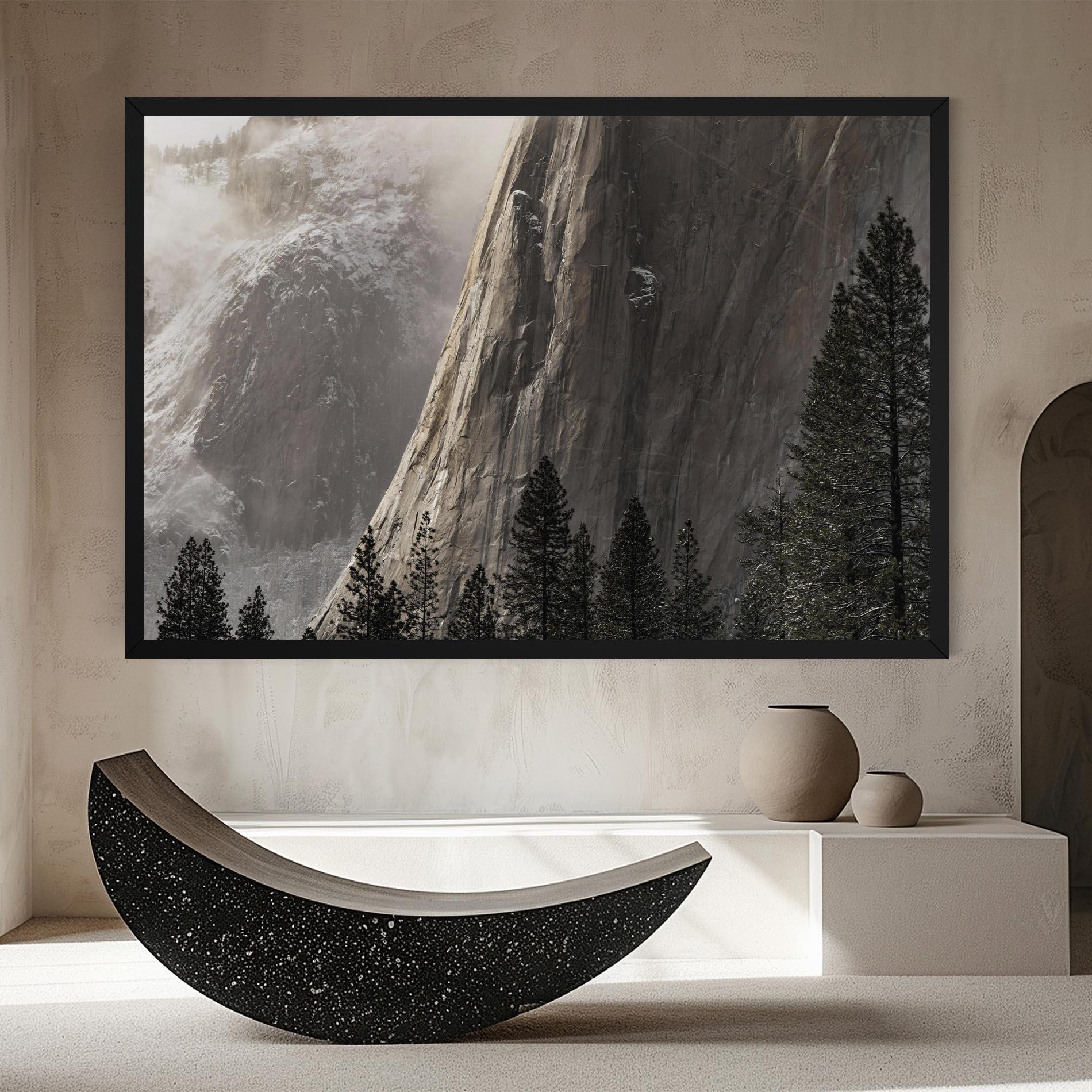 Картина на платно Green Tree Mountain mockup 8