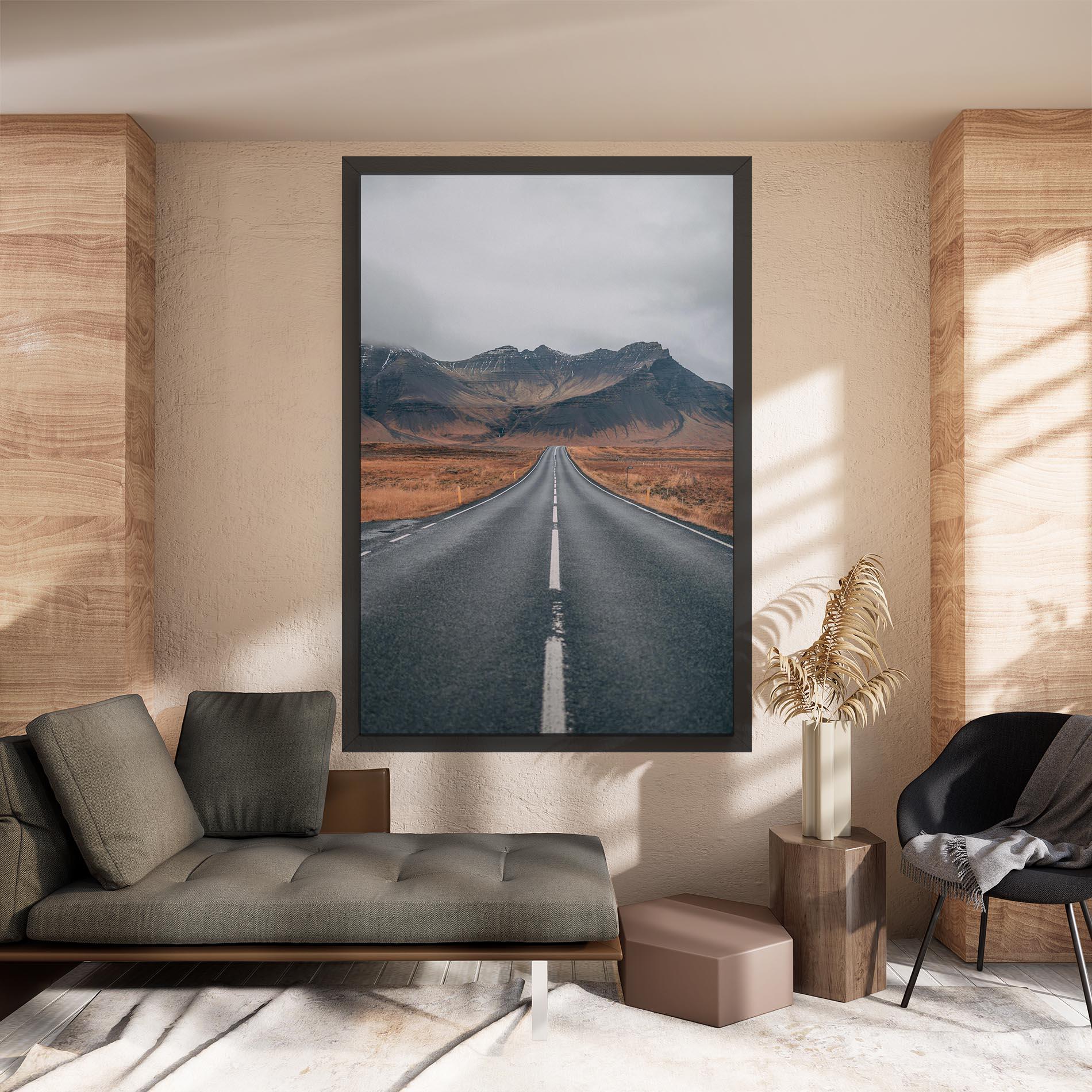 Картина на платно Country Roads mockup 8