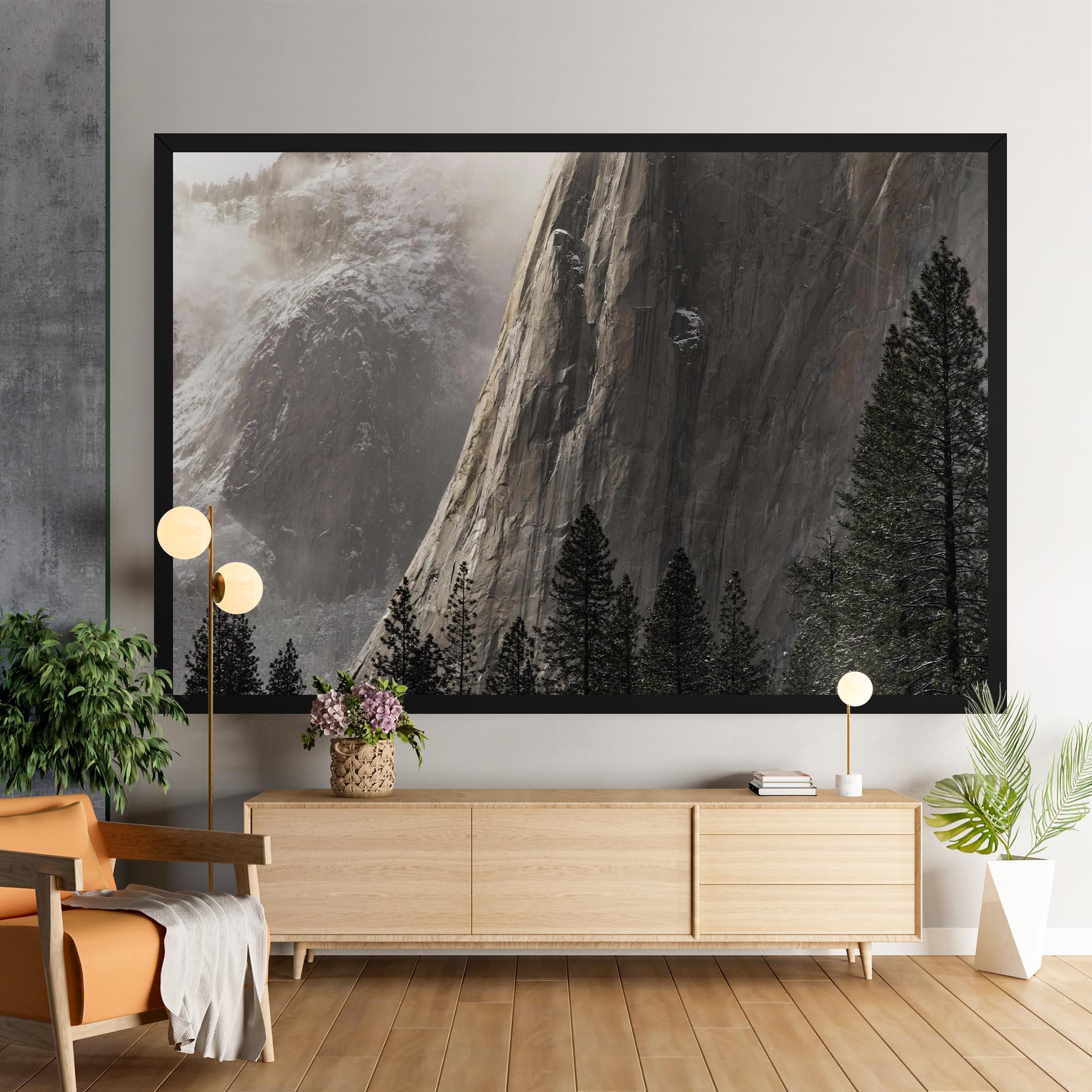 Картина на платно Green Tree Mountain mockup 9