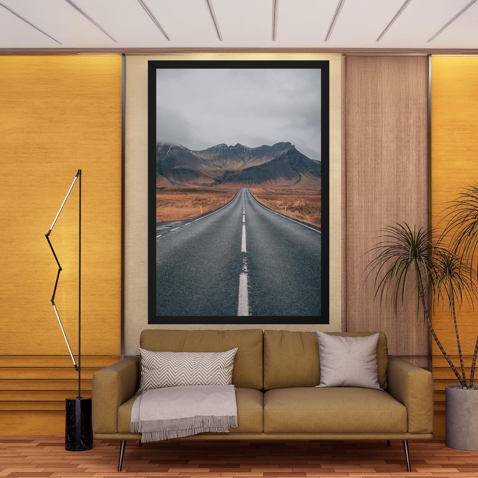 Картина на платно Country Roads mockup 9