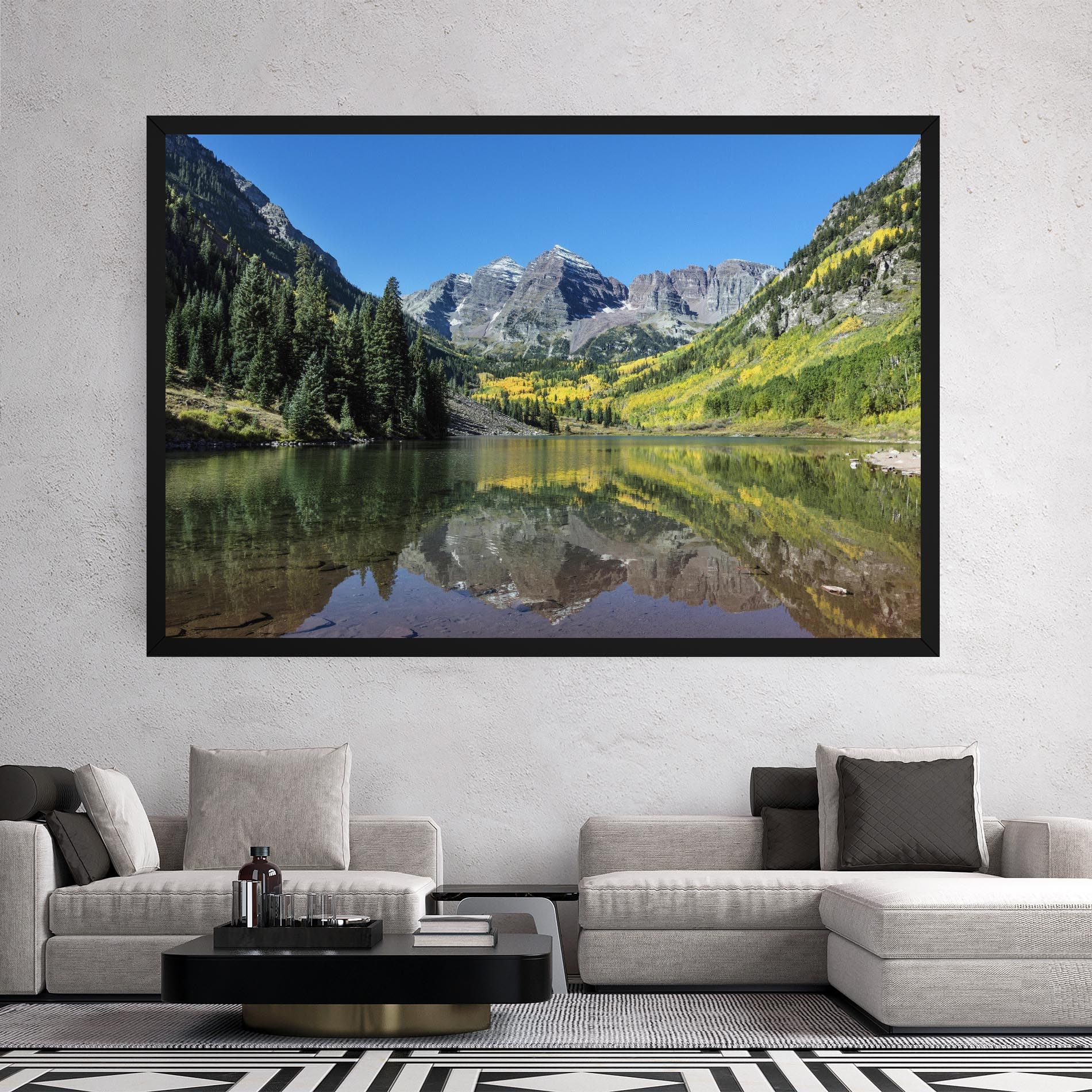 Lake Green Mountain mockup 2