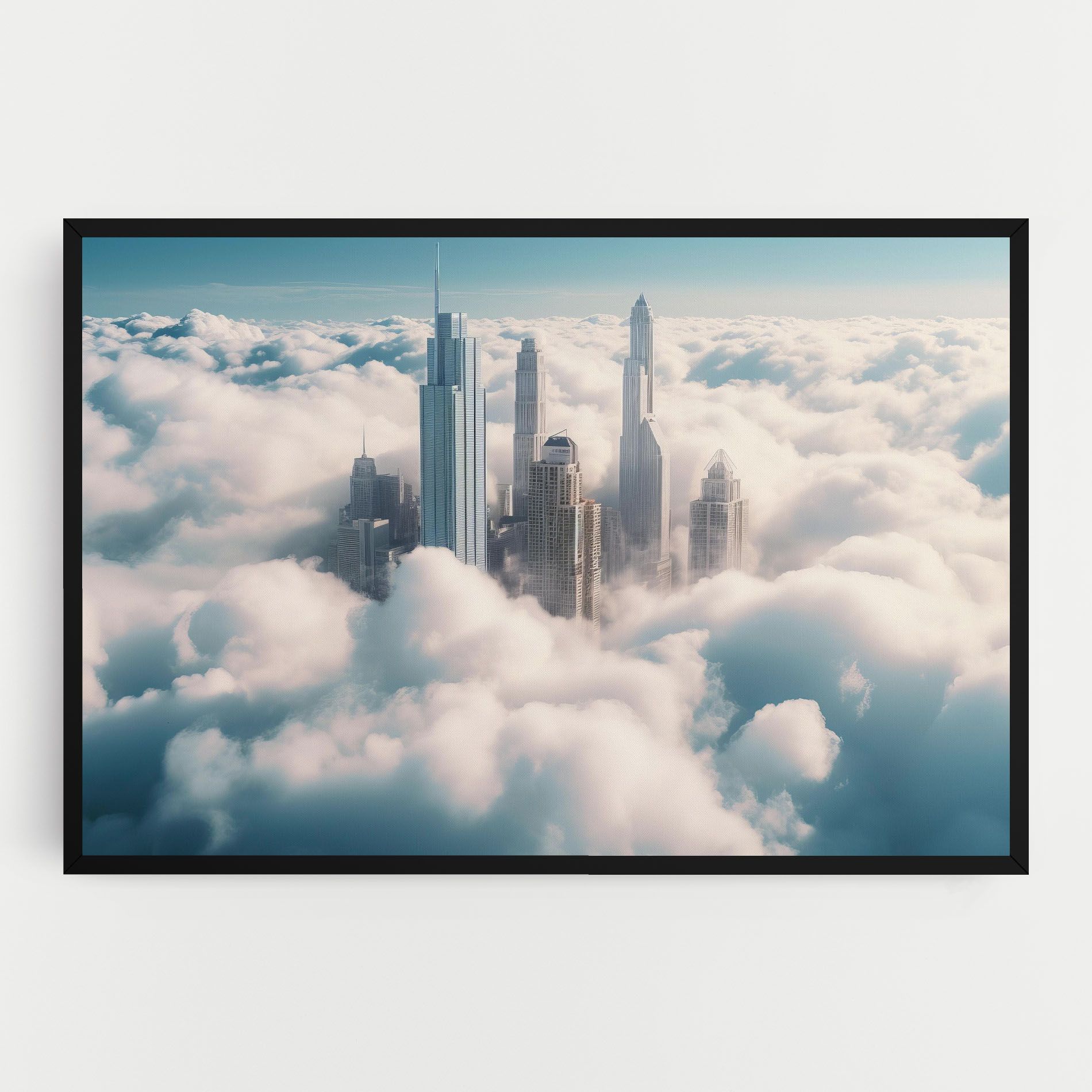 City Above Clouds mockup 0