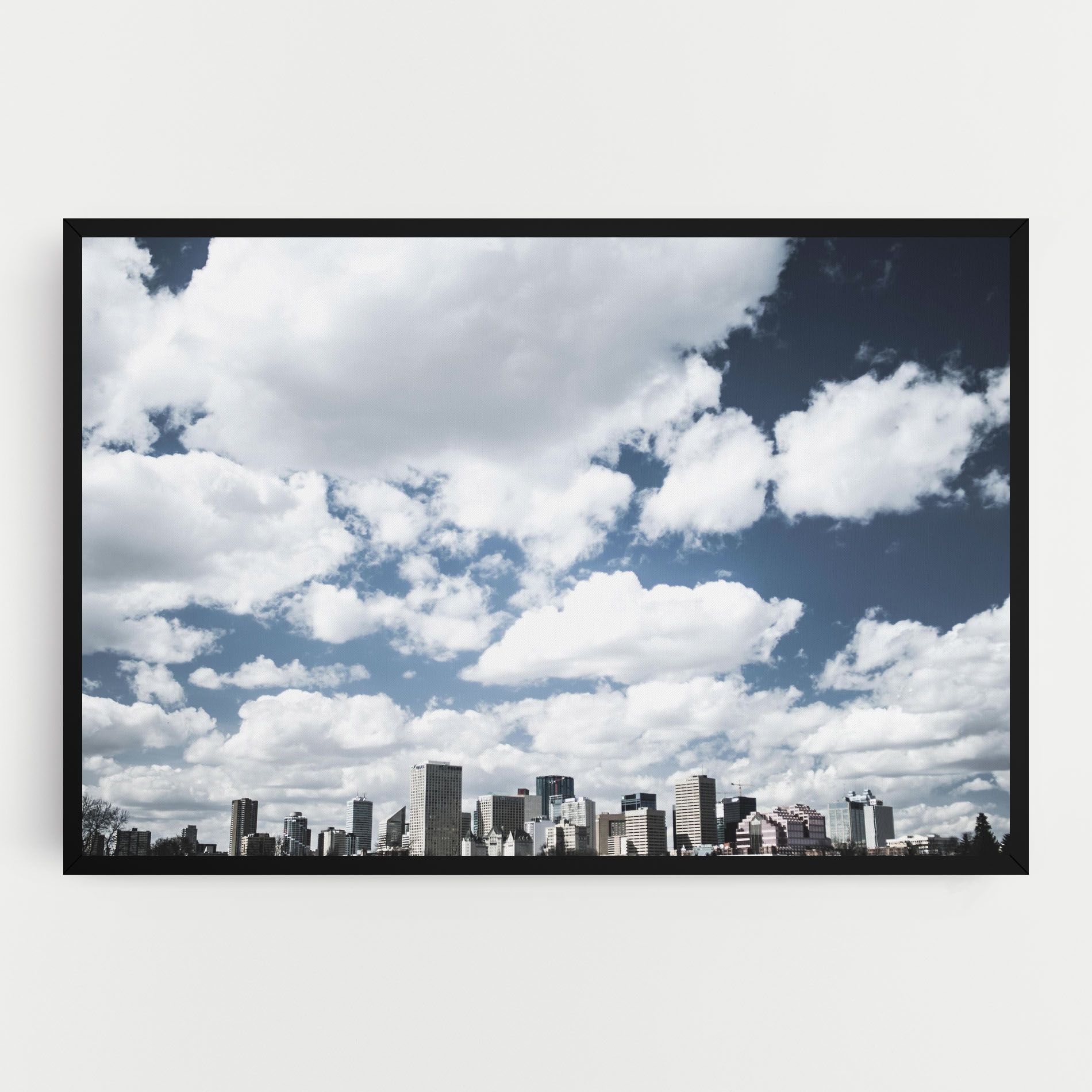 Clouds Over City mockup 0