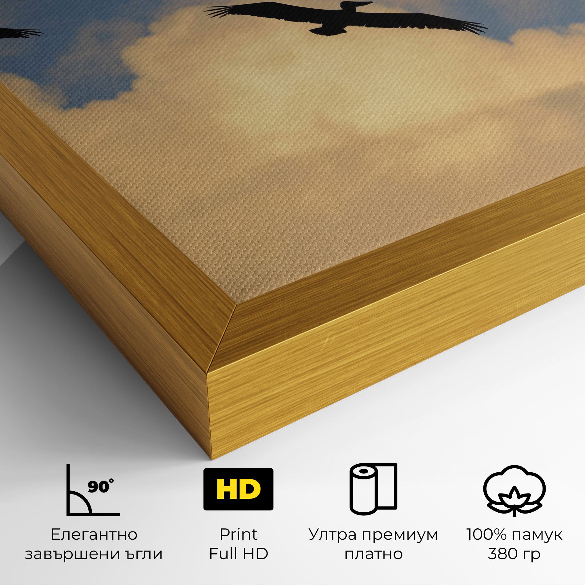 Bird Shilouette Cloud mockup 4