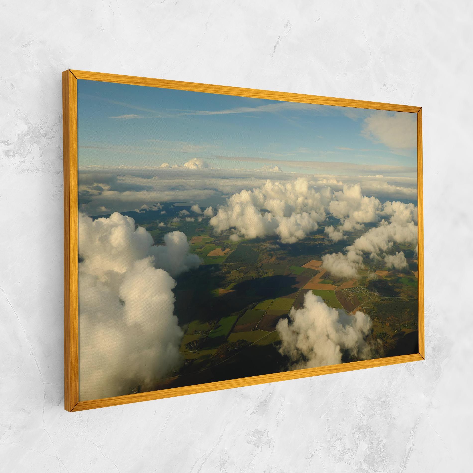 Clouds View From Plane mockup 1