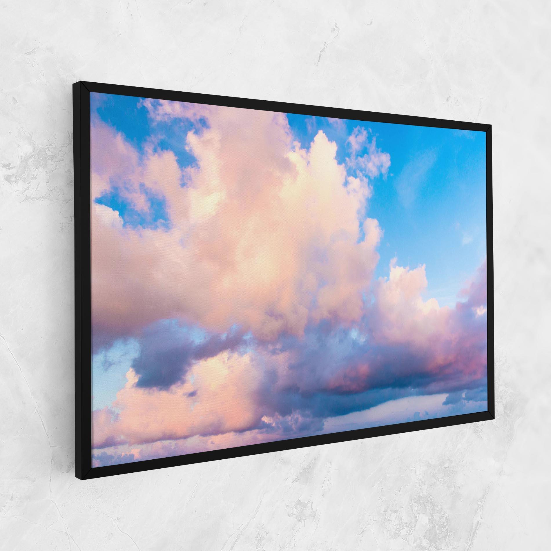 Картина на платно Dreamy Pink Clouds mockup 1