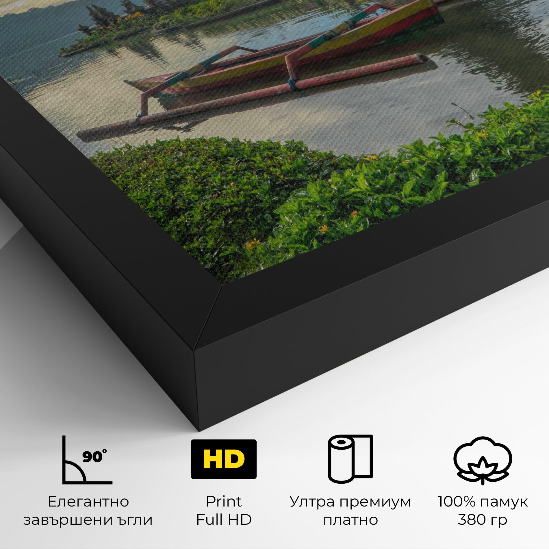 Картина на платно Chinese Landscape mockup 4