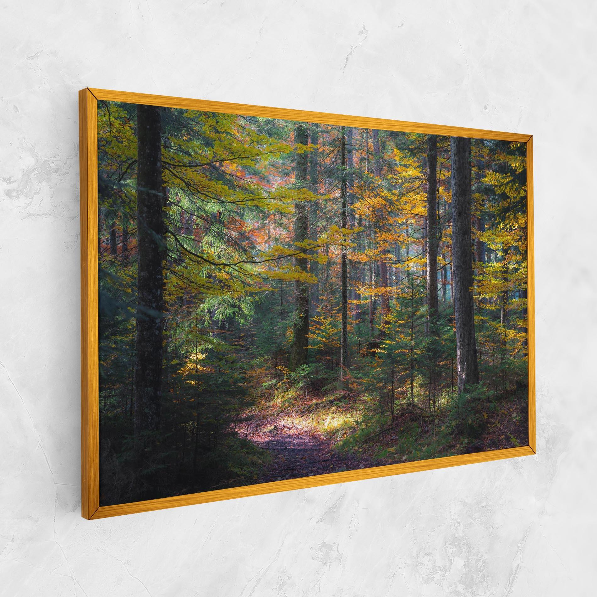 Картина на платно Dreamy Path Dorest mockup 1