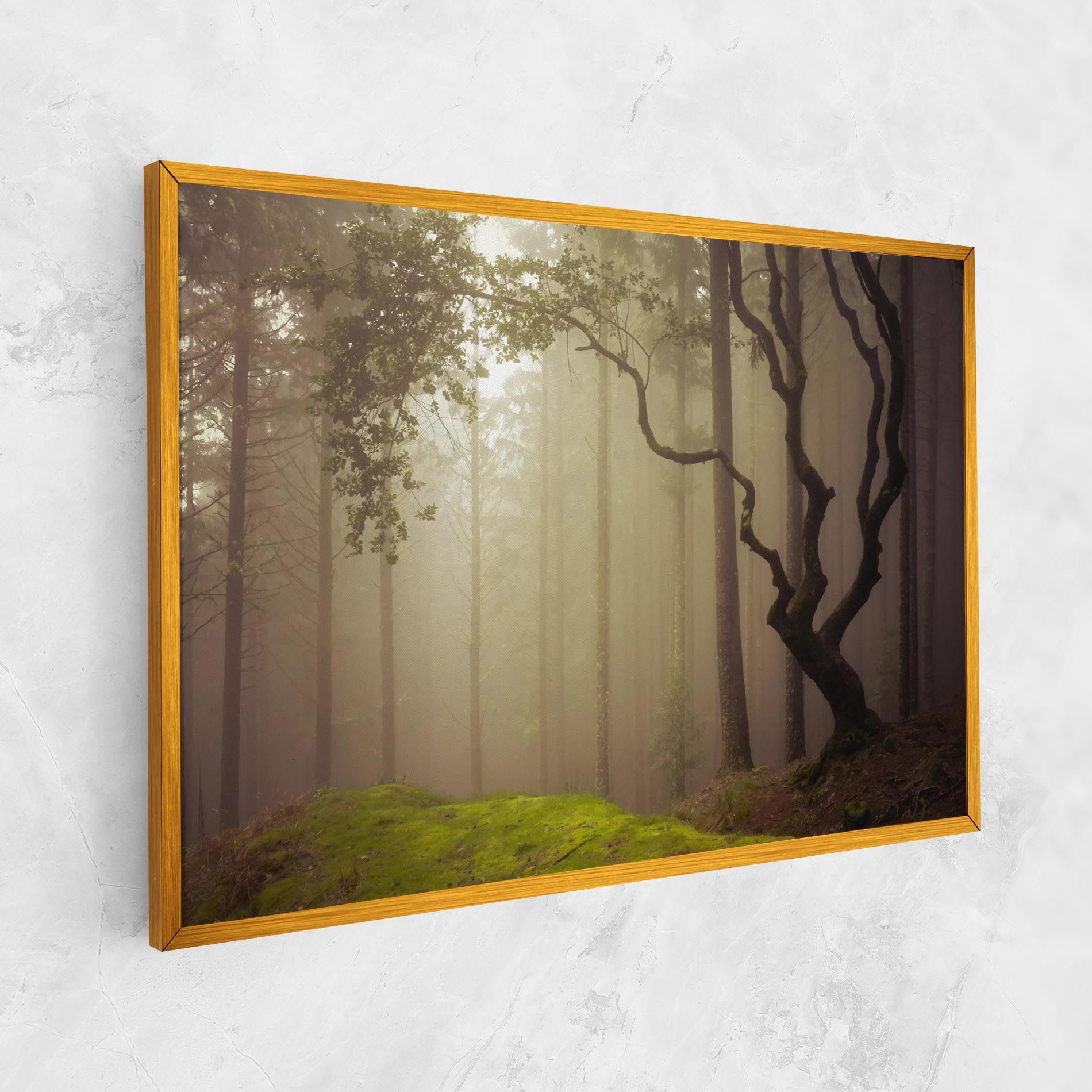 Foggy Tree Art mockup 1
