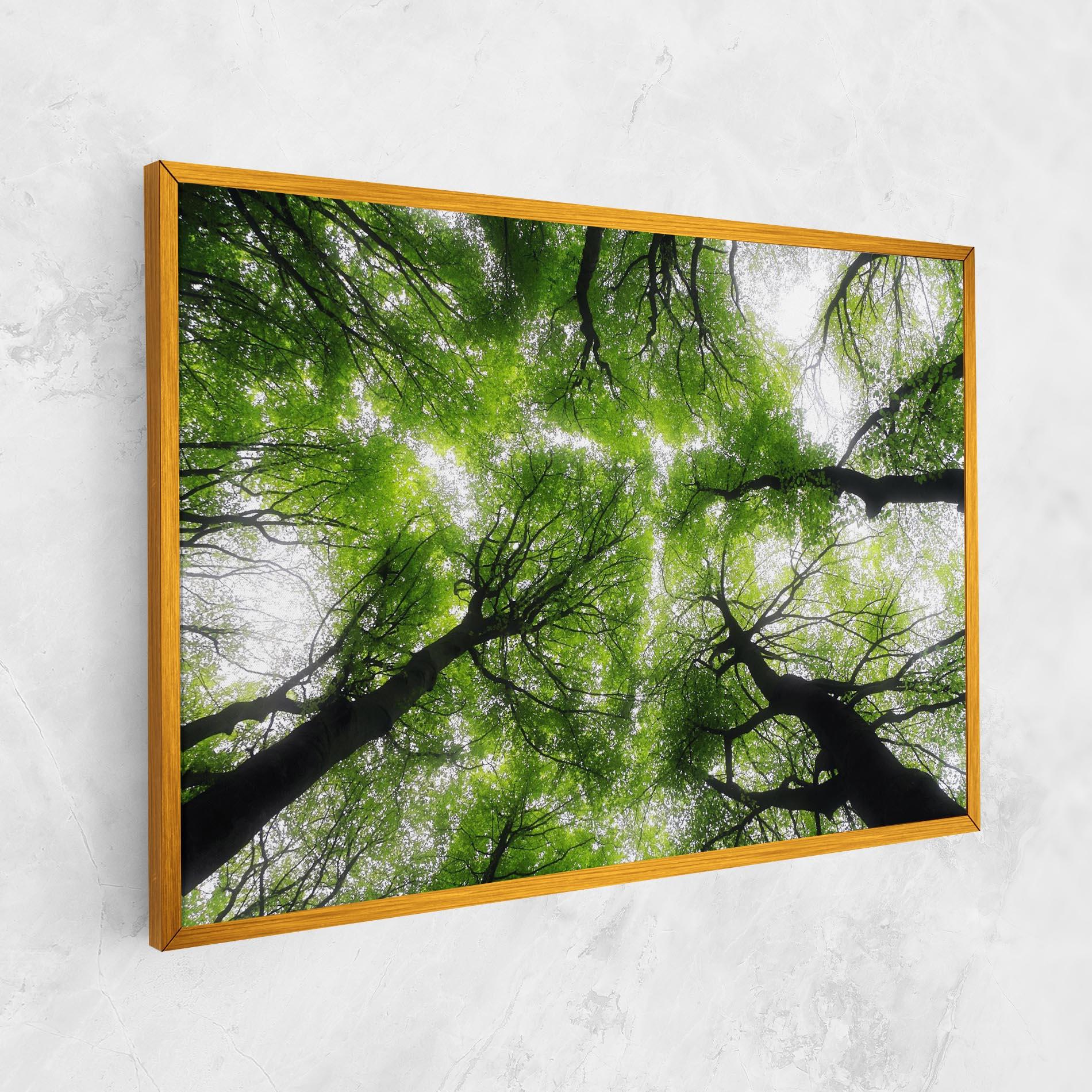 Картина на платно Forest Green Tree mockup 1