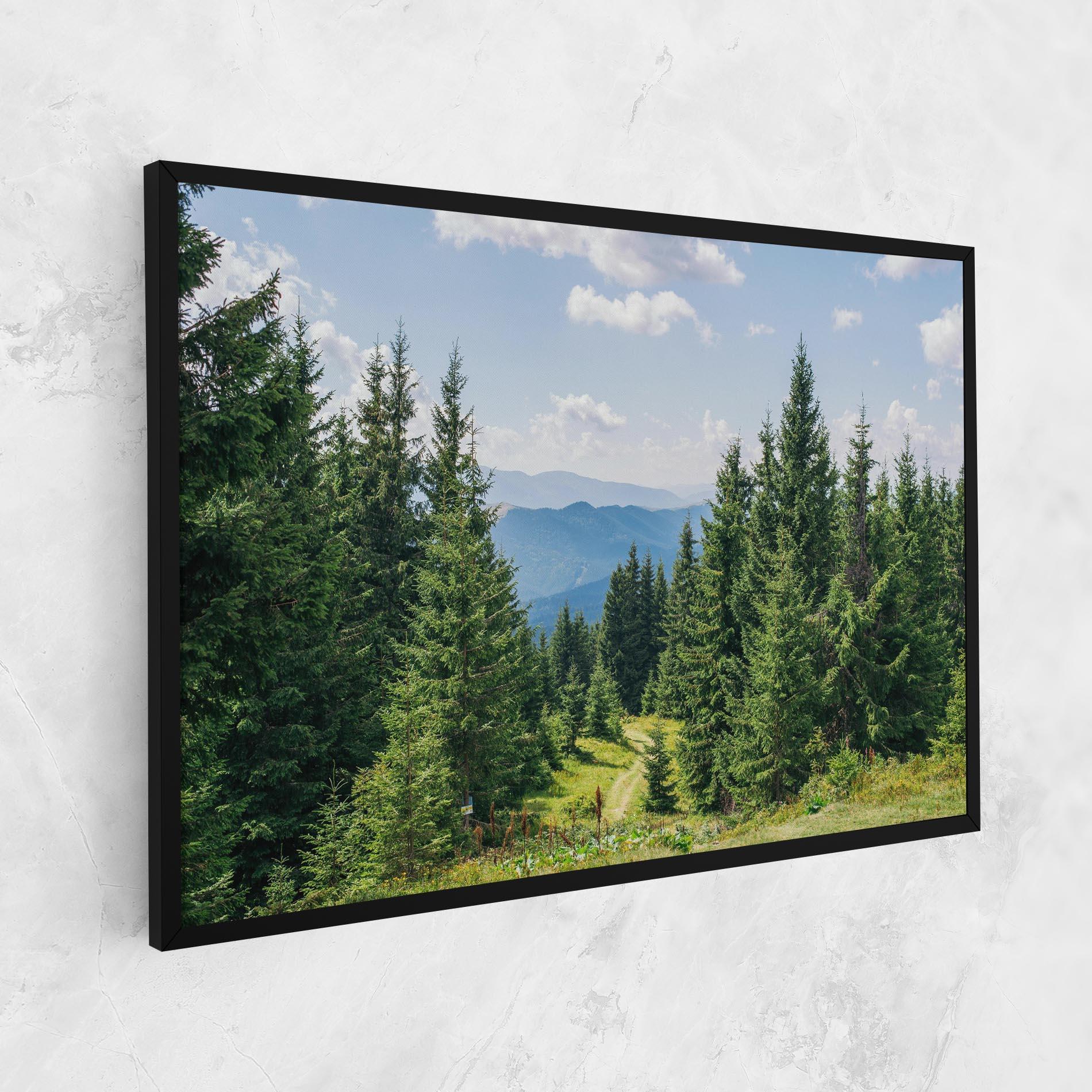 Картина на платно Carpathian Mountain mockup 1