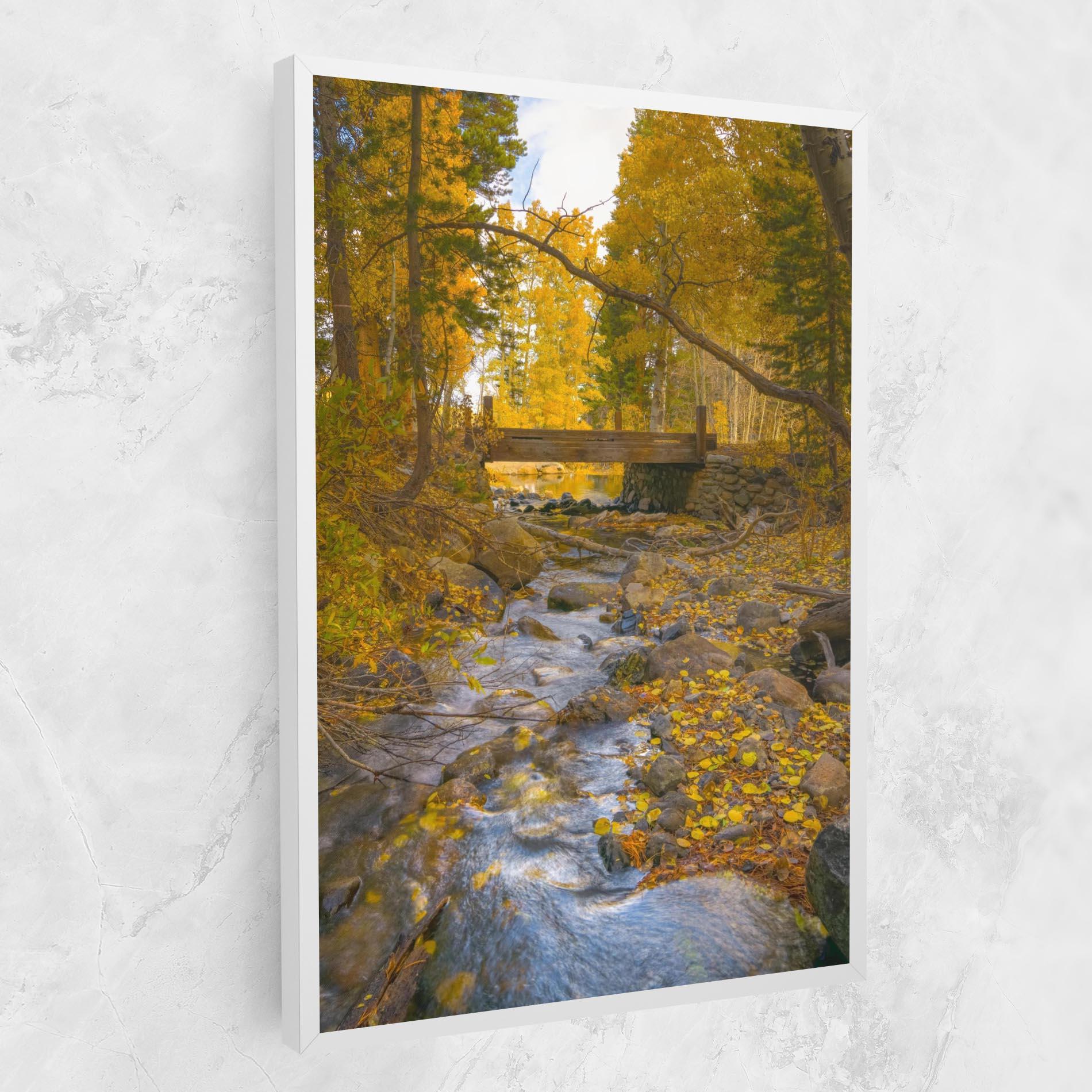 Картина на платно Yellow View Forest mockup 1