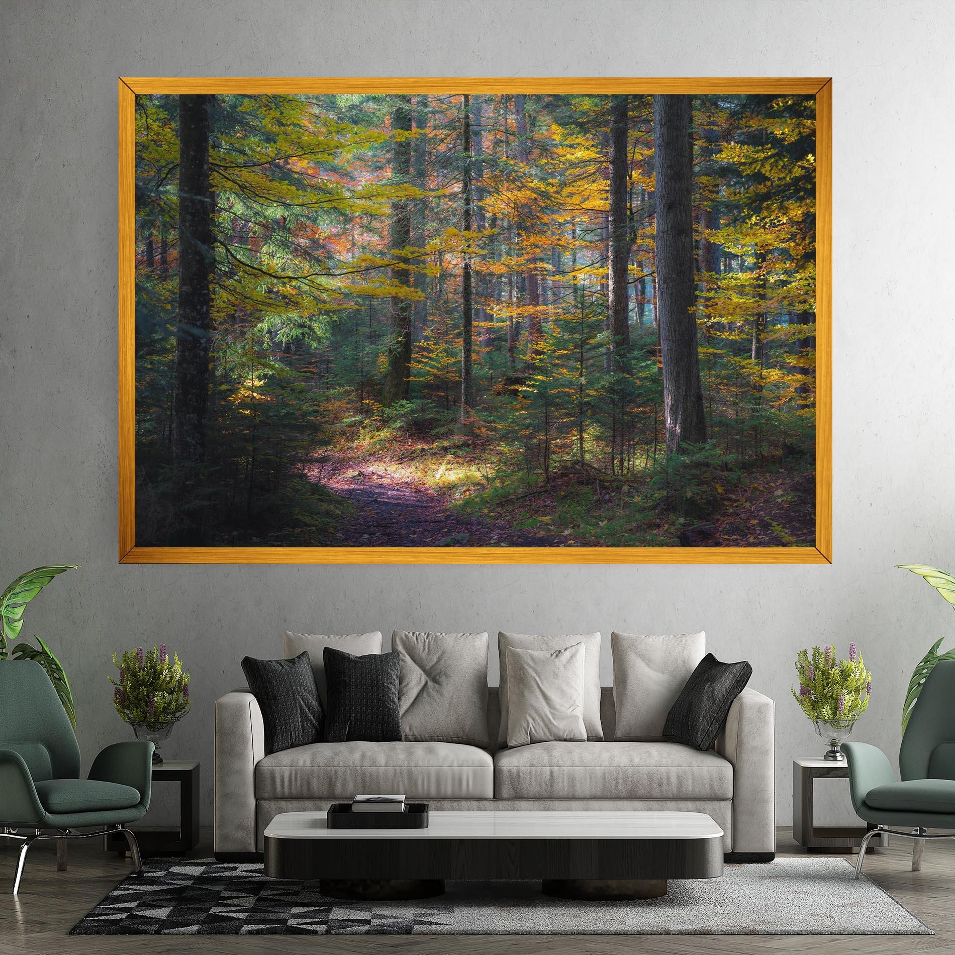 Картина на платно Dreamy Path Dorest mockup 7