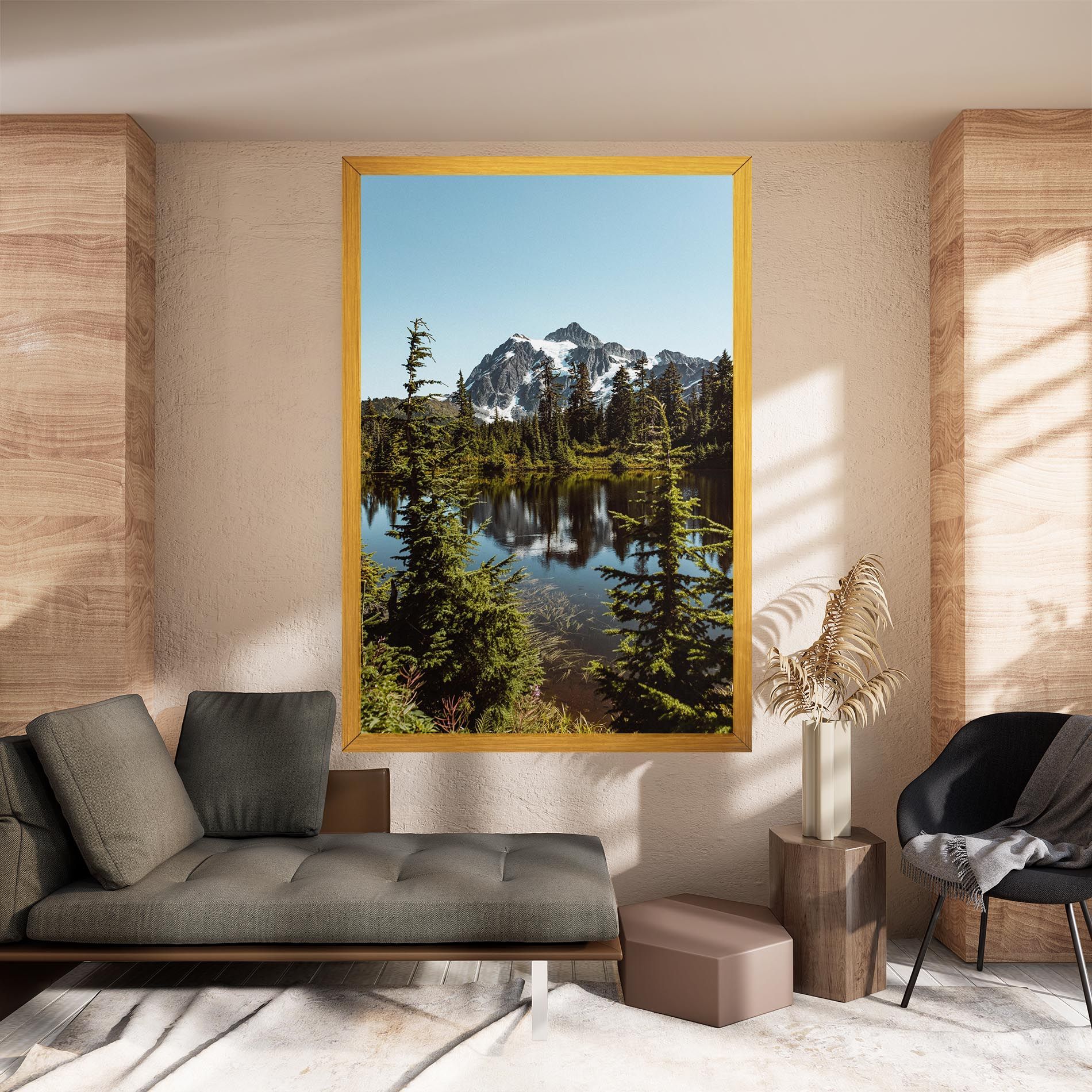 Forest Snow Mountain mockup 8