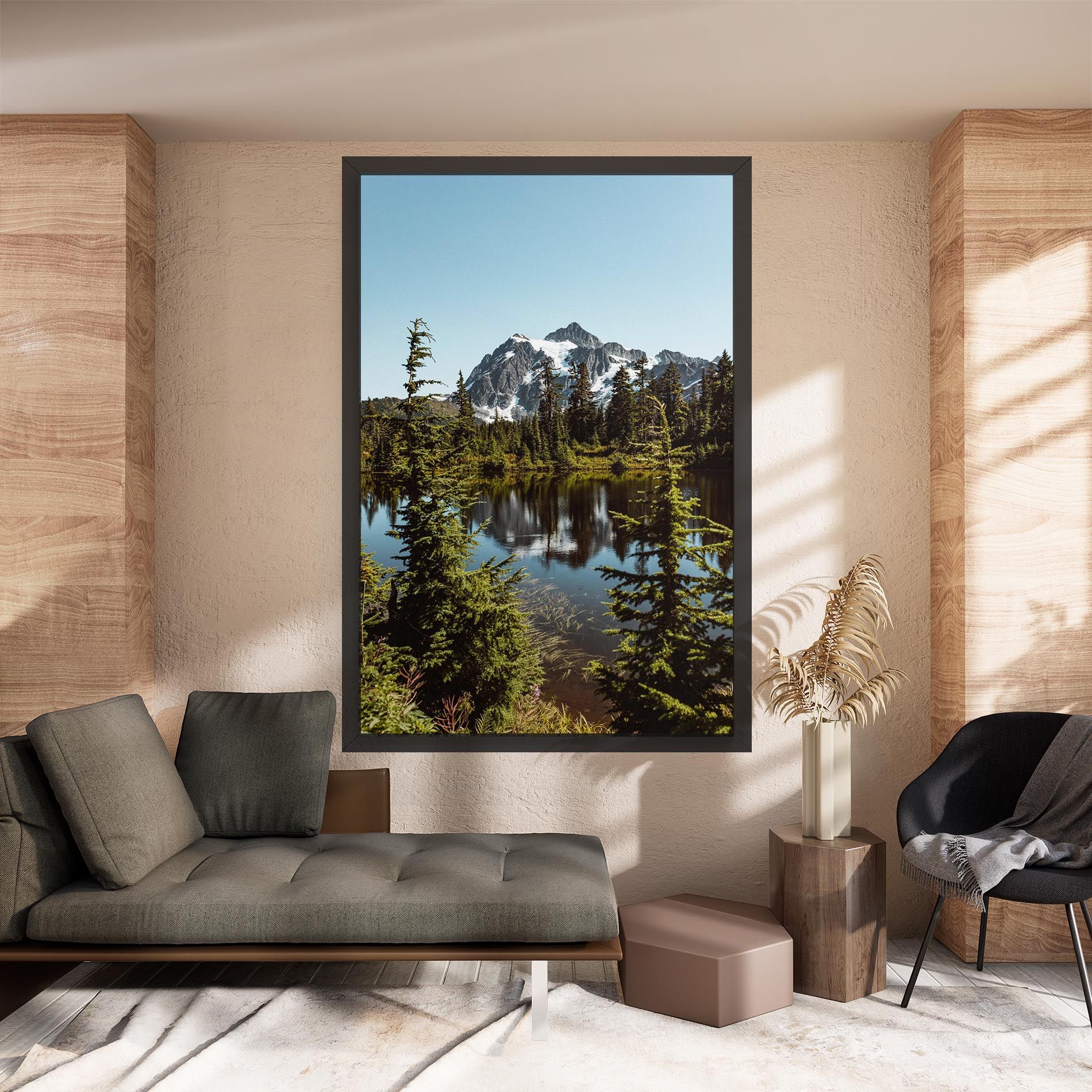 Forest Snow Mountain mockup 8