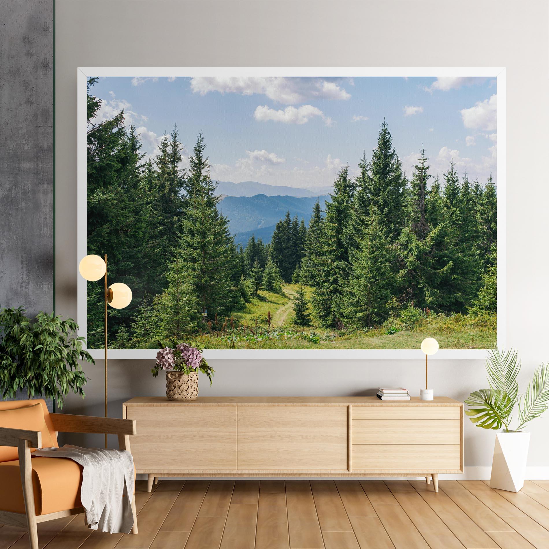 Картина на платно Carpathian Mountain mockup 9