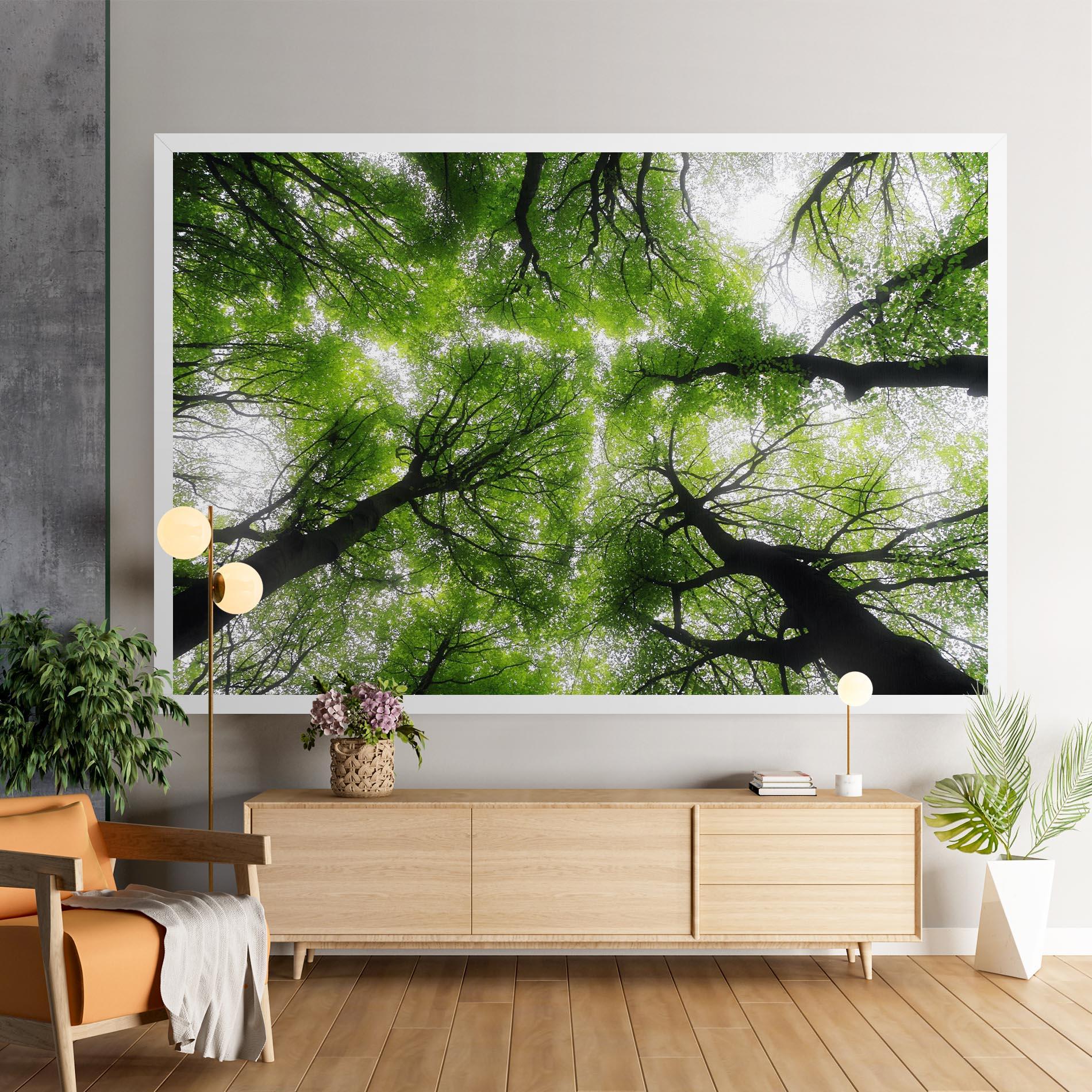 Картина на платно Forest Green Tree mockup 9