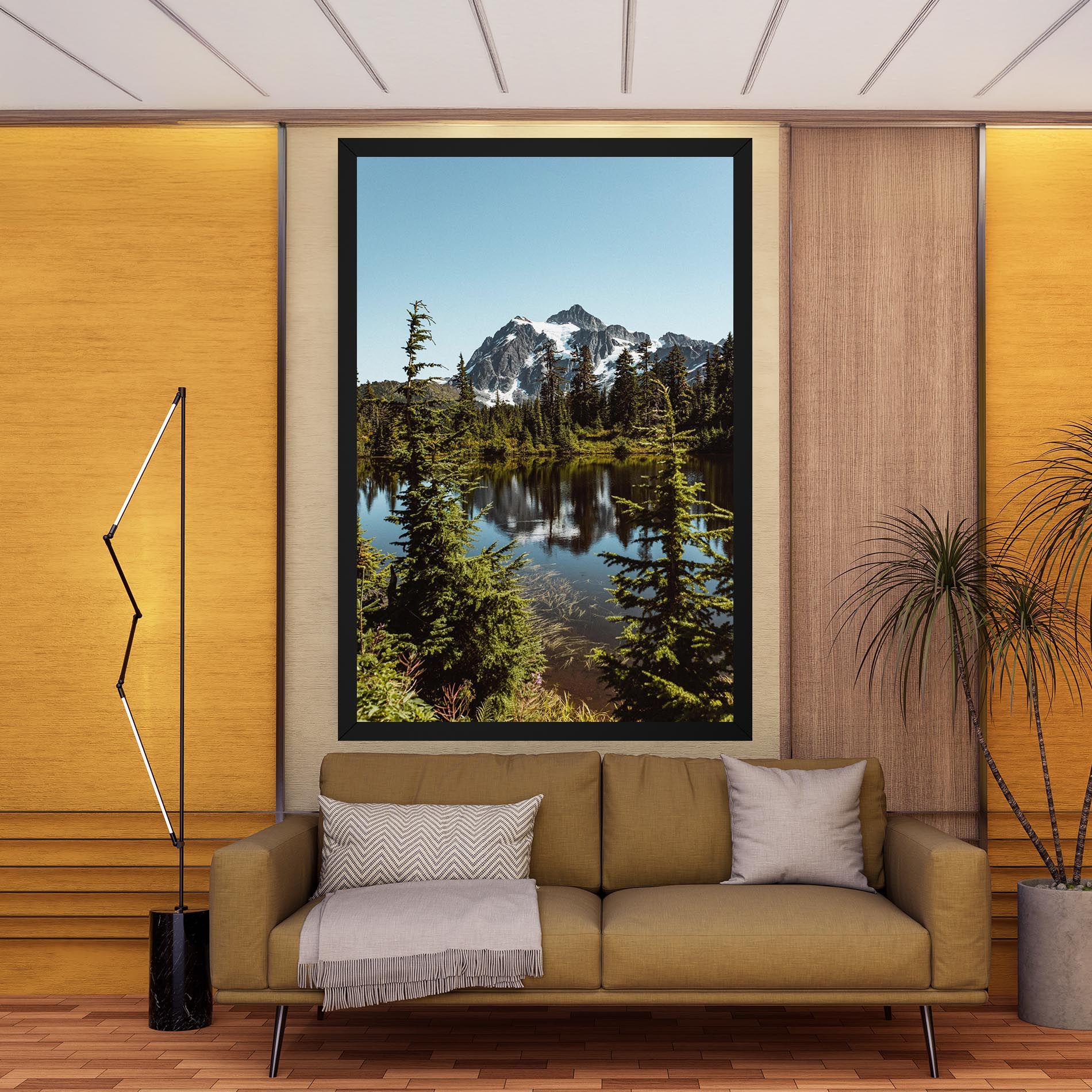 Forest Snow Mountain mockup 9