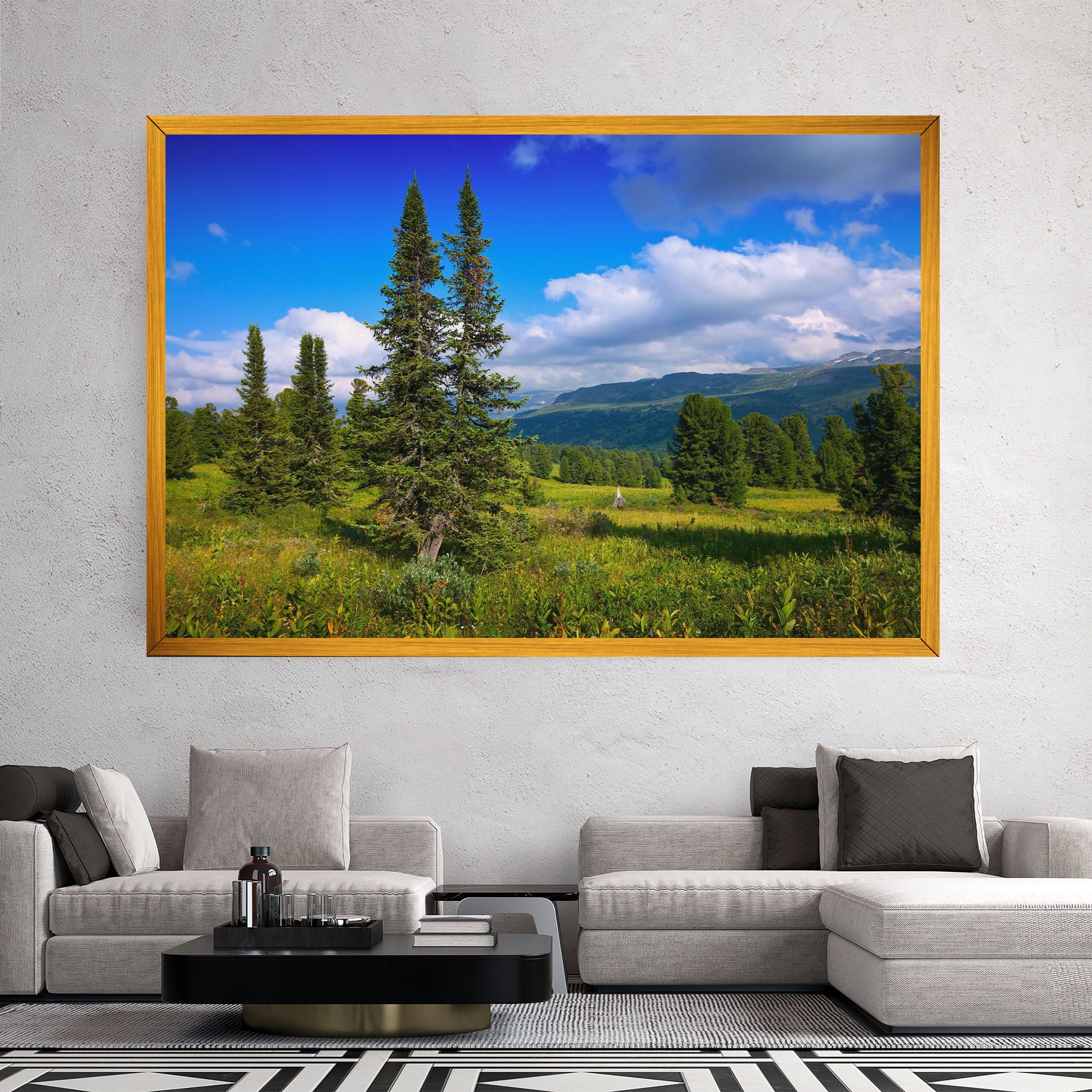 Morning Sunny Field mockup 2