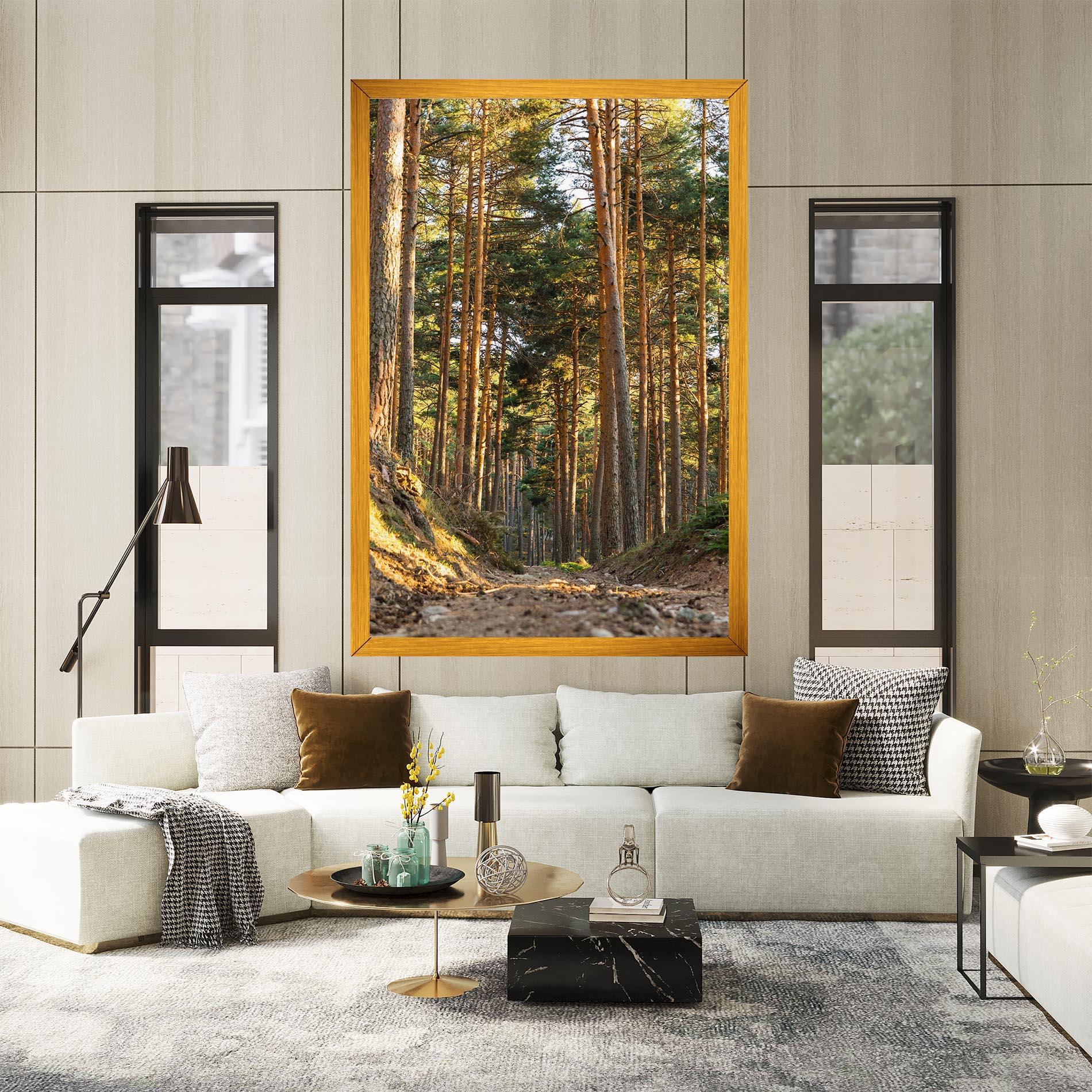 Картина на платно Big Trees Forest mockup 2