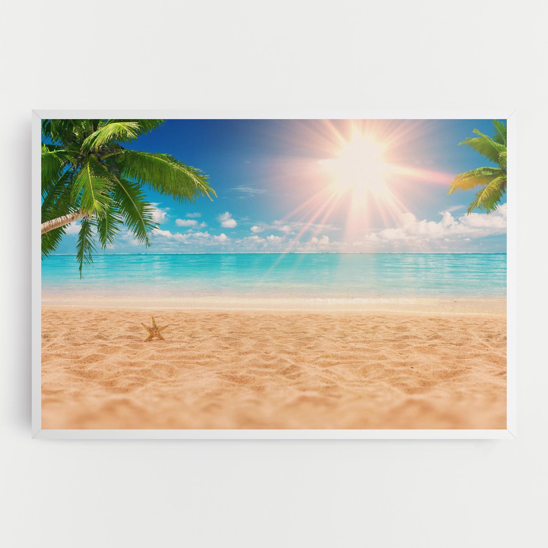 Exotic Beach Ocean mockup 0