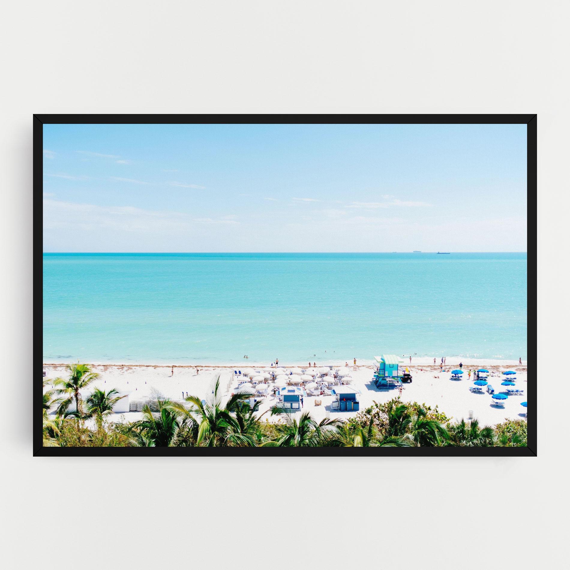 Картина на платно Blue Clear Water mockup 0