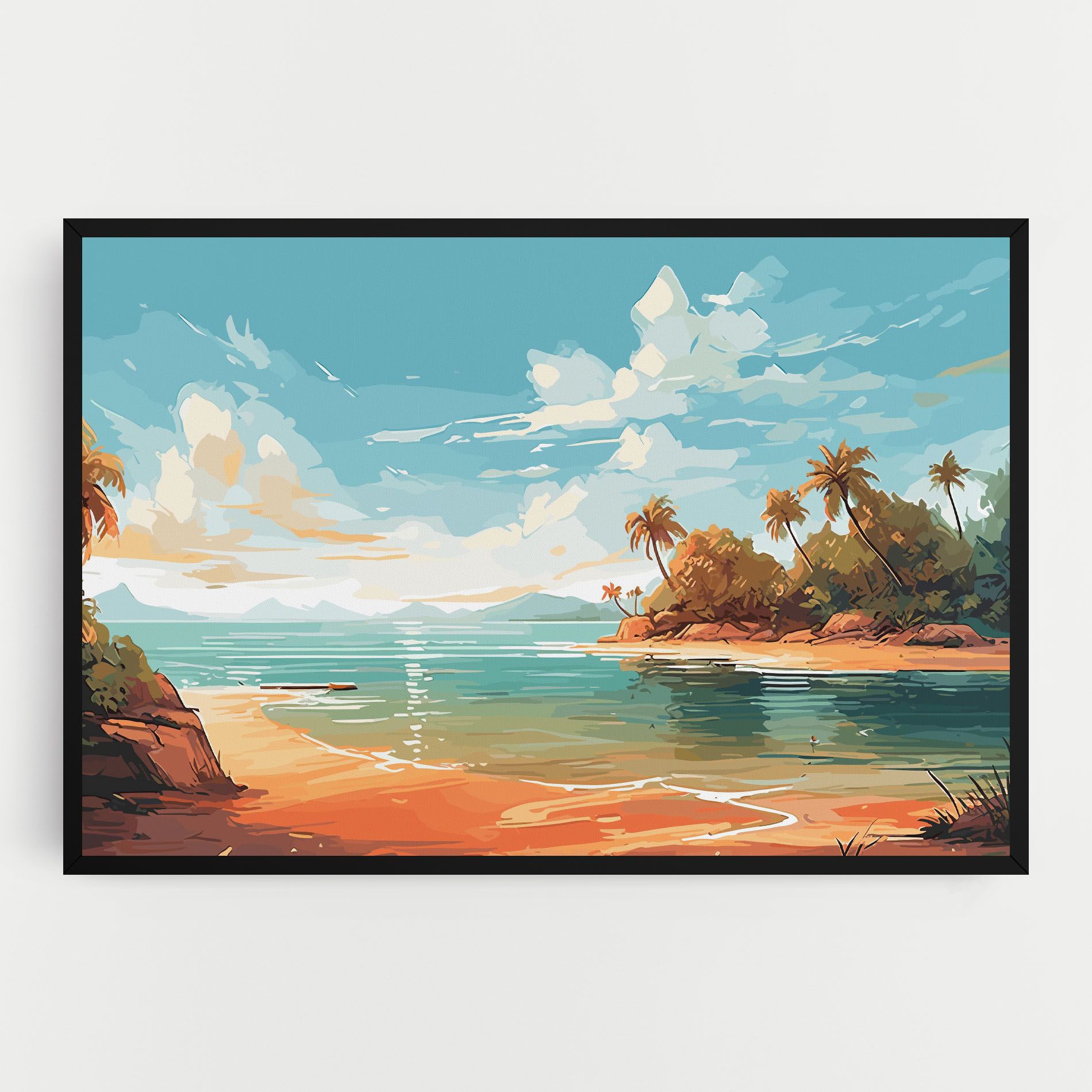 Blue Sky Beach mockup 0