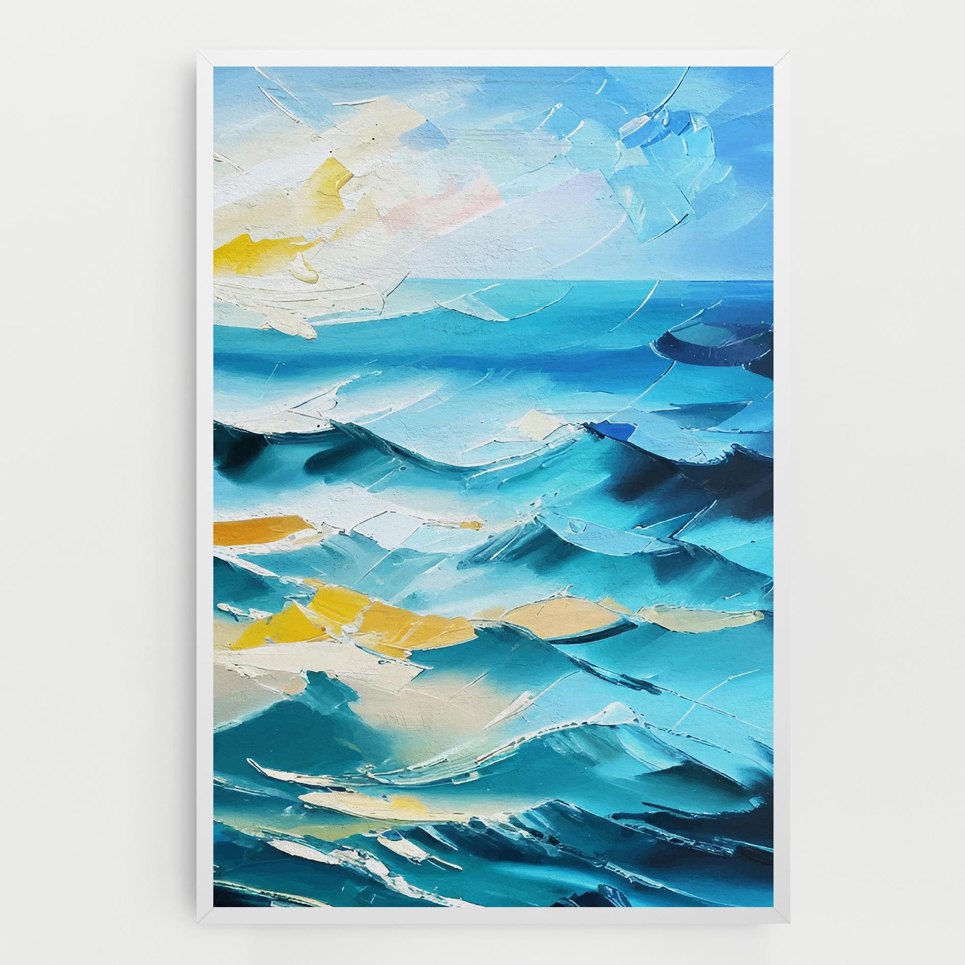 Blue Ocean Painting mockup 0