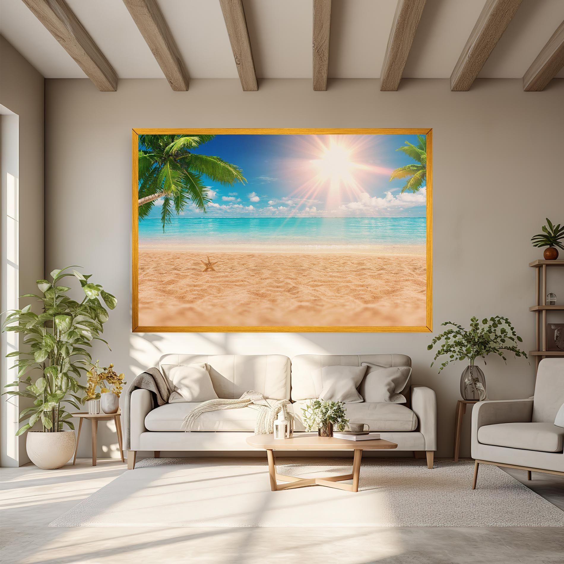 Exotic Beach Ocean mockup 6
