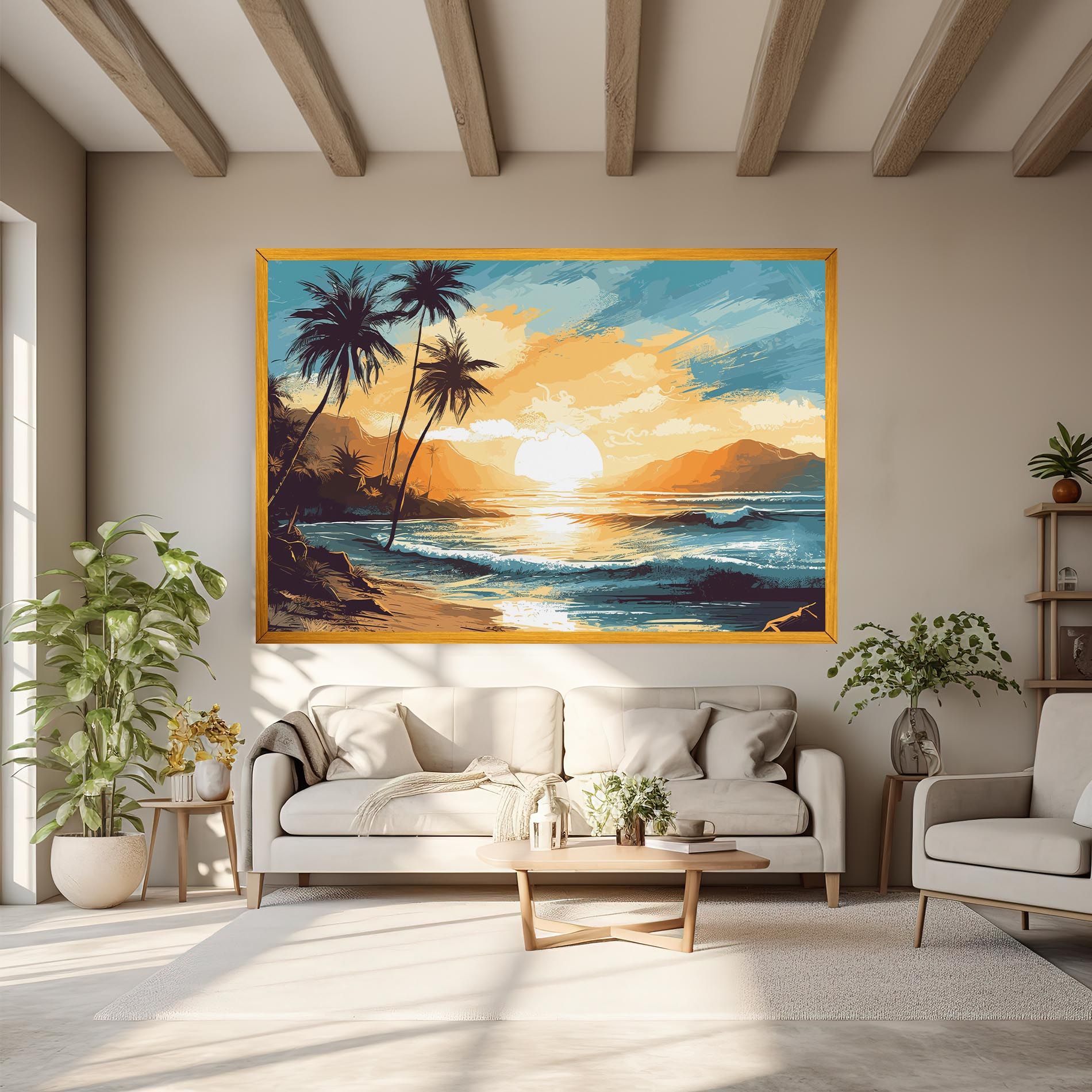 Sunrise Beach View mockup 6