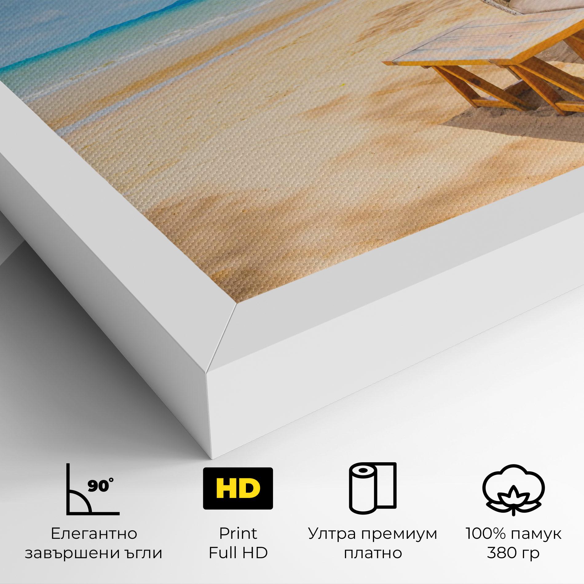 Картина на платно Dinning Blue Sky mockup 4