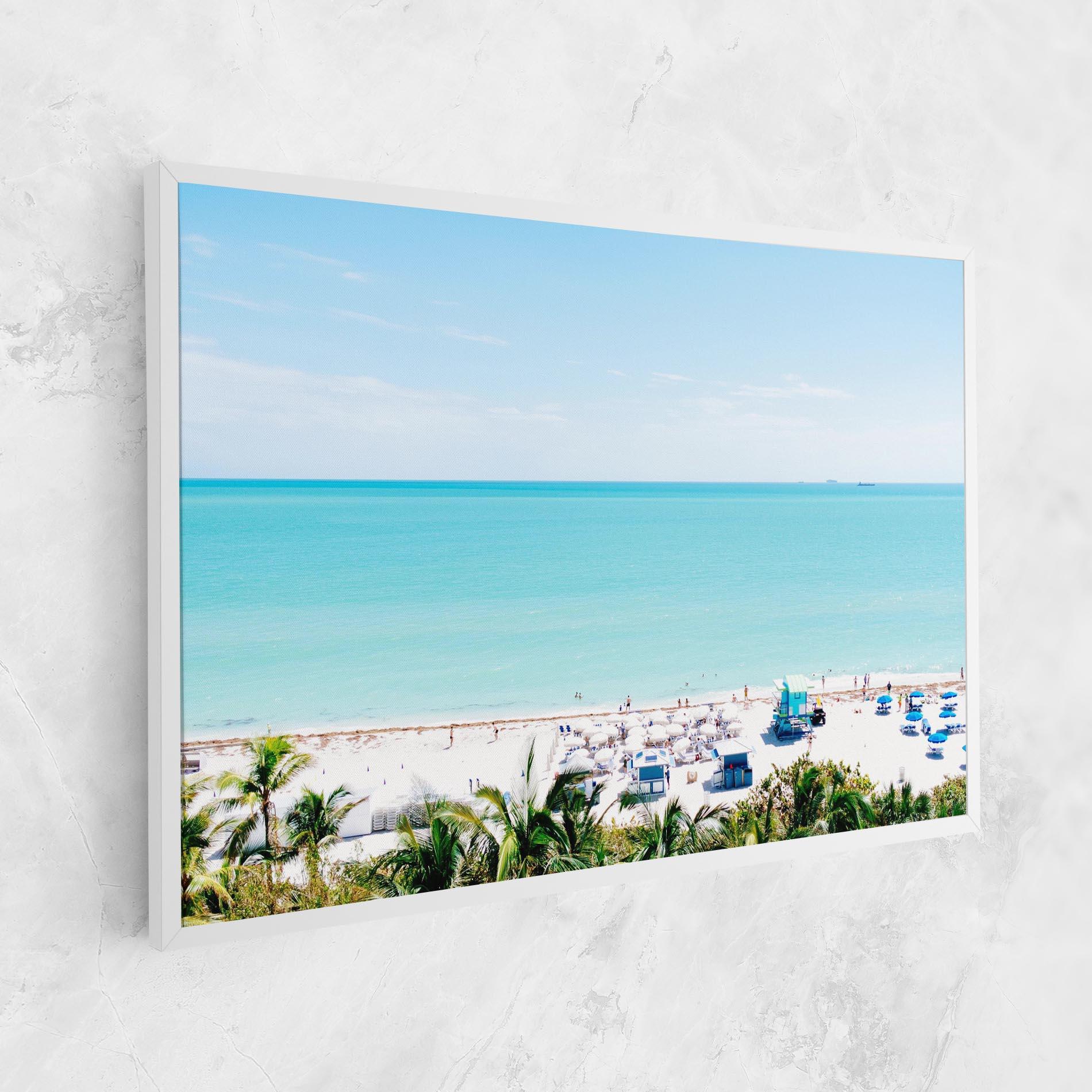 Картина на платно Blue Clear Water mockup 1